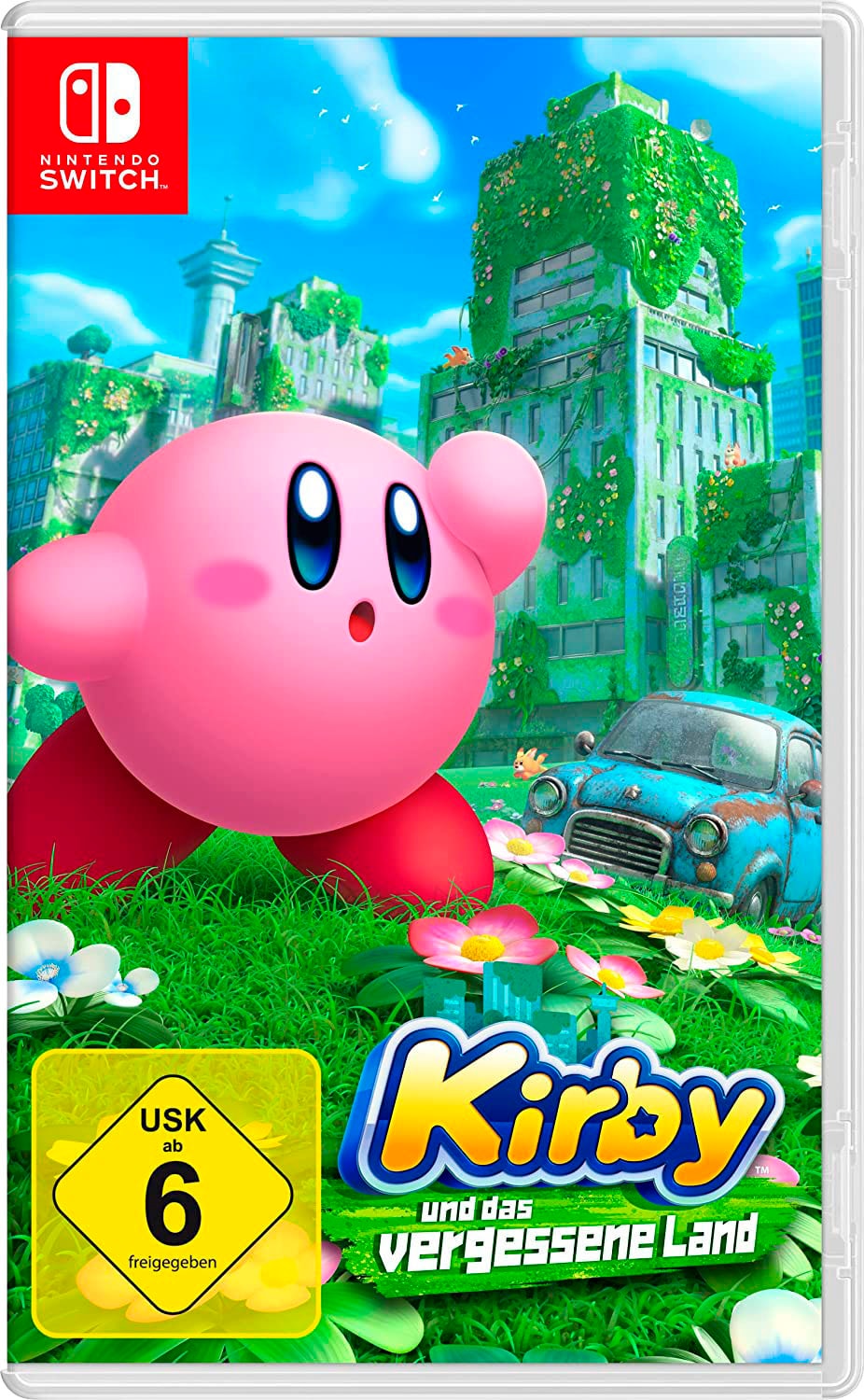 NINTENDO SWITCH Spielesoftware "Kirby und das vergessene Land", Nintendo Switch, bunt, Spielesoftware