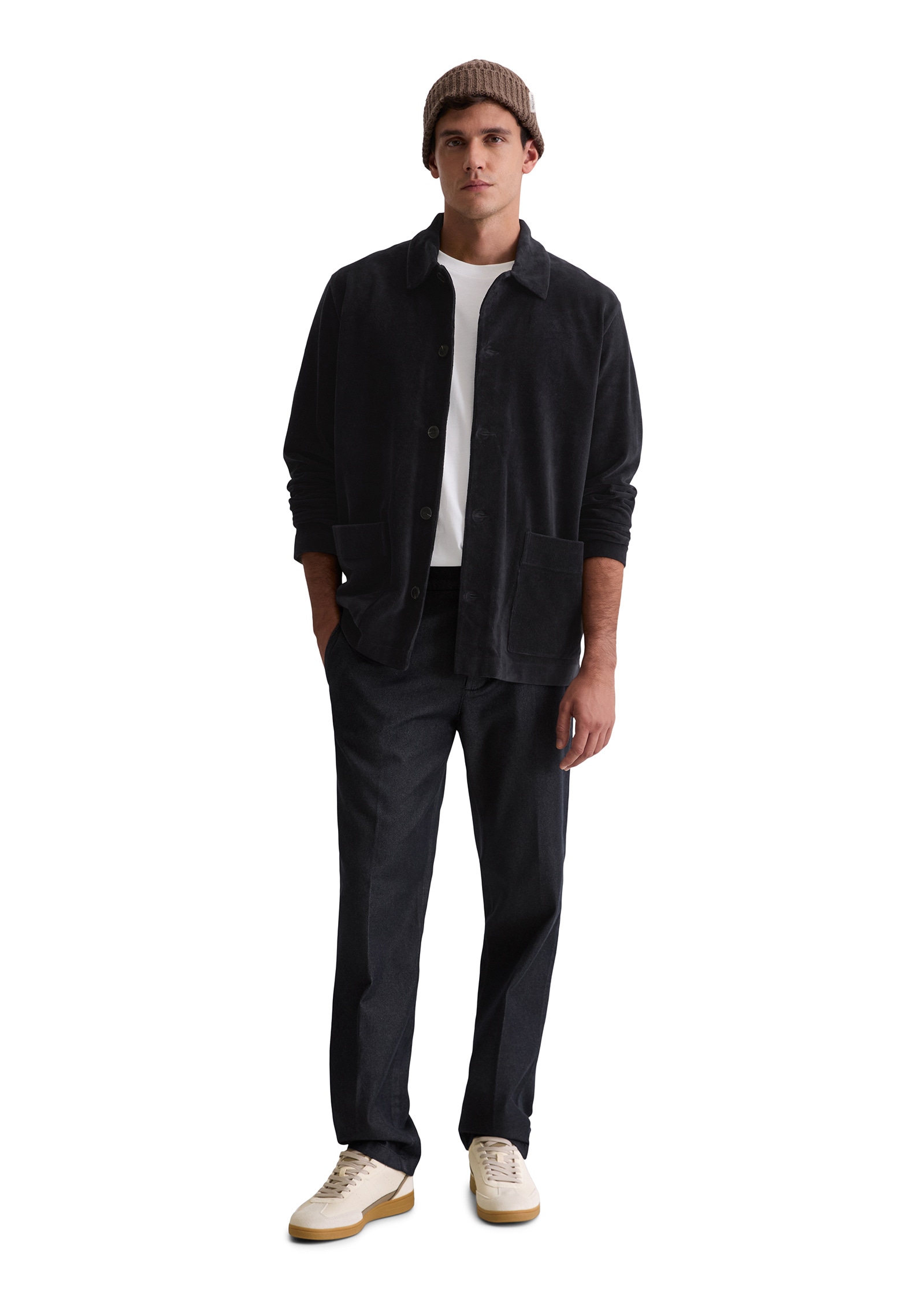 Marc O'Polo Sweatjacke »aus schwerem Bio-Baumwoll-Cord«