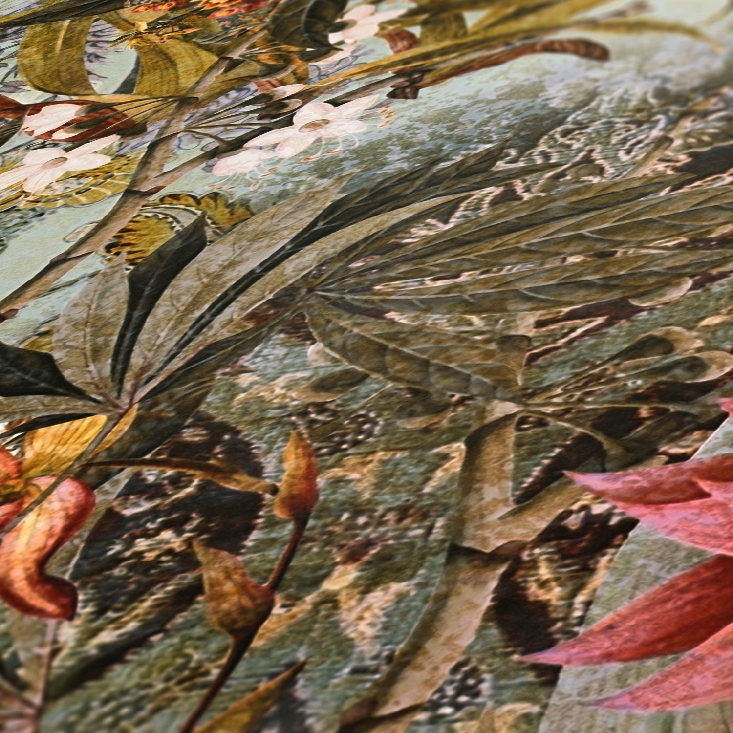 A.S. Création Vliestapete »Dream Flowery« Wald | botanisch | floral glatt Floral Tapete Blumenoptik Tapeten Wohnzimmer Schlafzimmer Küche Design