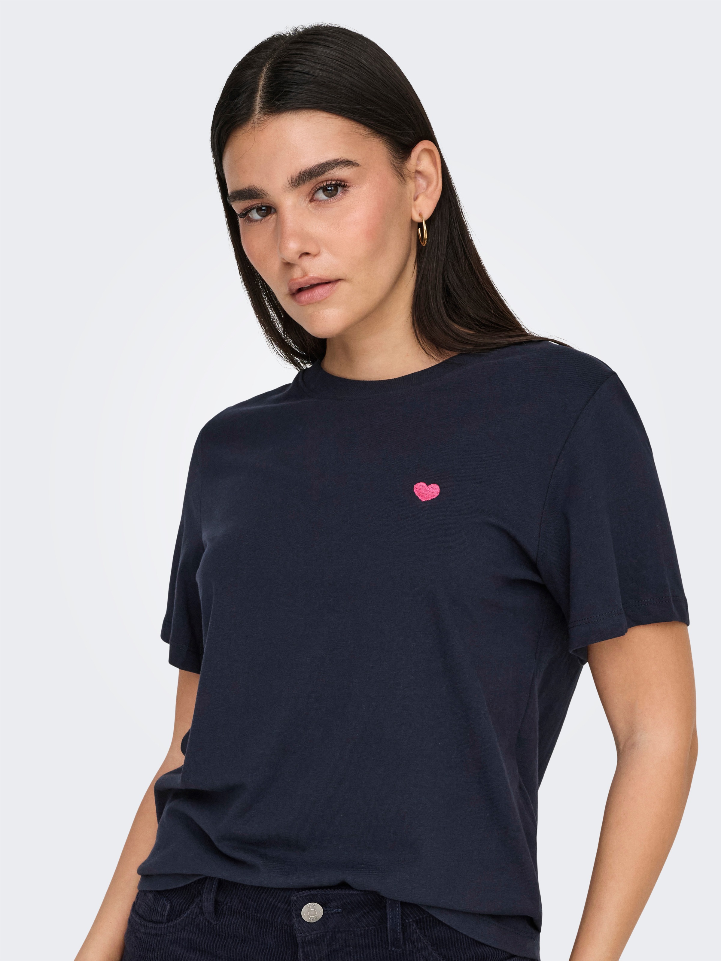 JDY Kurzarmshirt "JDYPISA S/S PRINT TOP JRS NOOS" günstig online kaufen