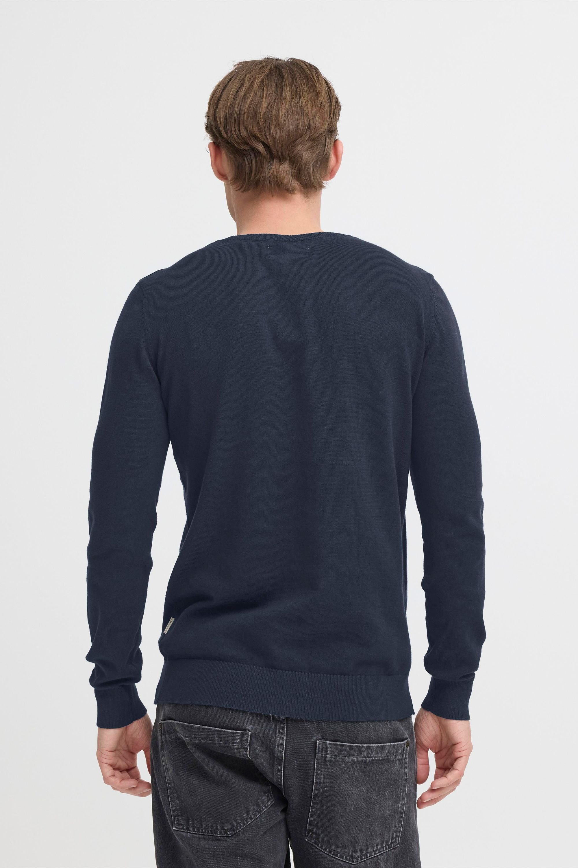 Blend Strickpullover »BHBray« Bequemer Feinstrick-Pullover mit Rippbündchen