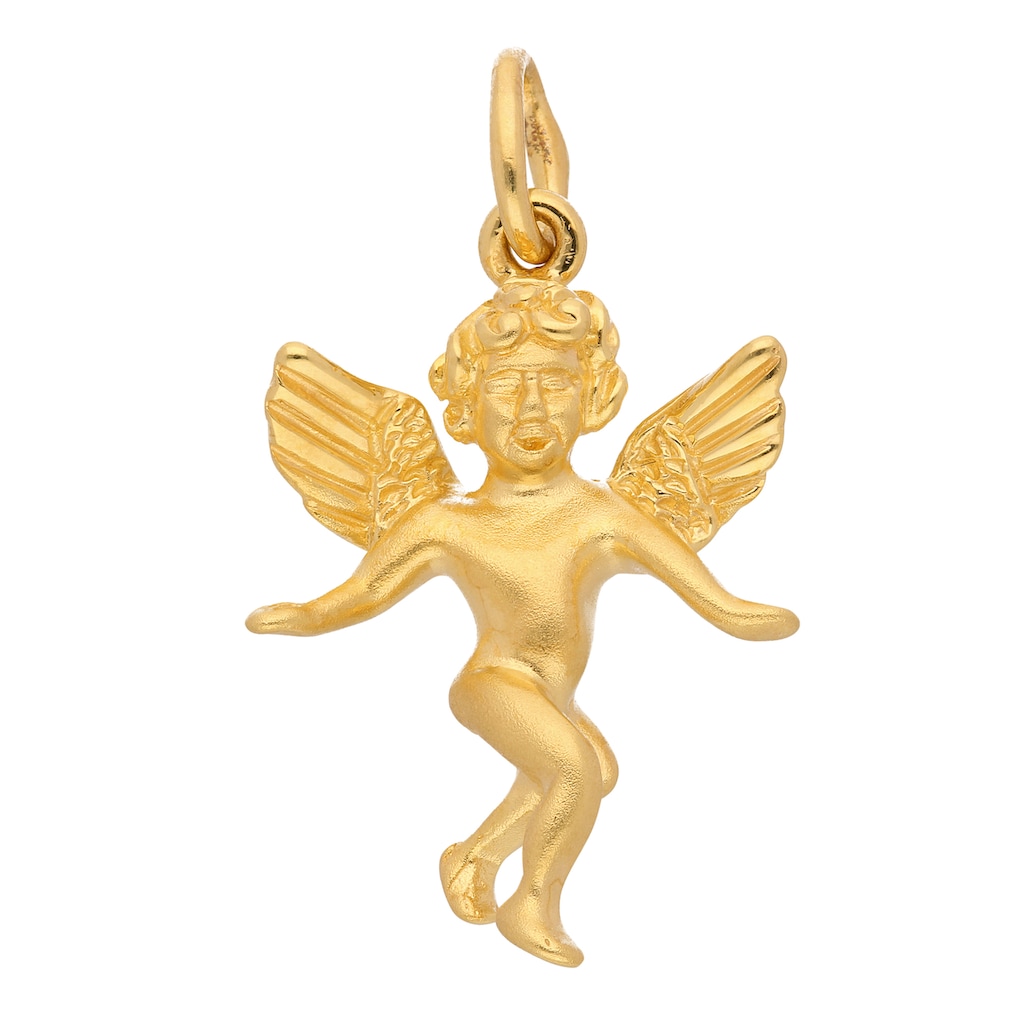 Adelia´s Kettenanhänger »333 Gold Anhänger Engel« Goldschmuck für Damen