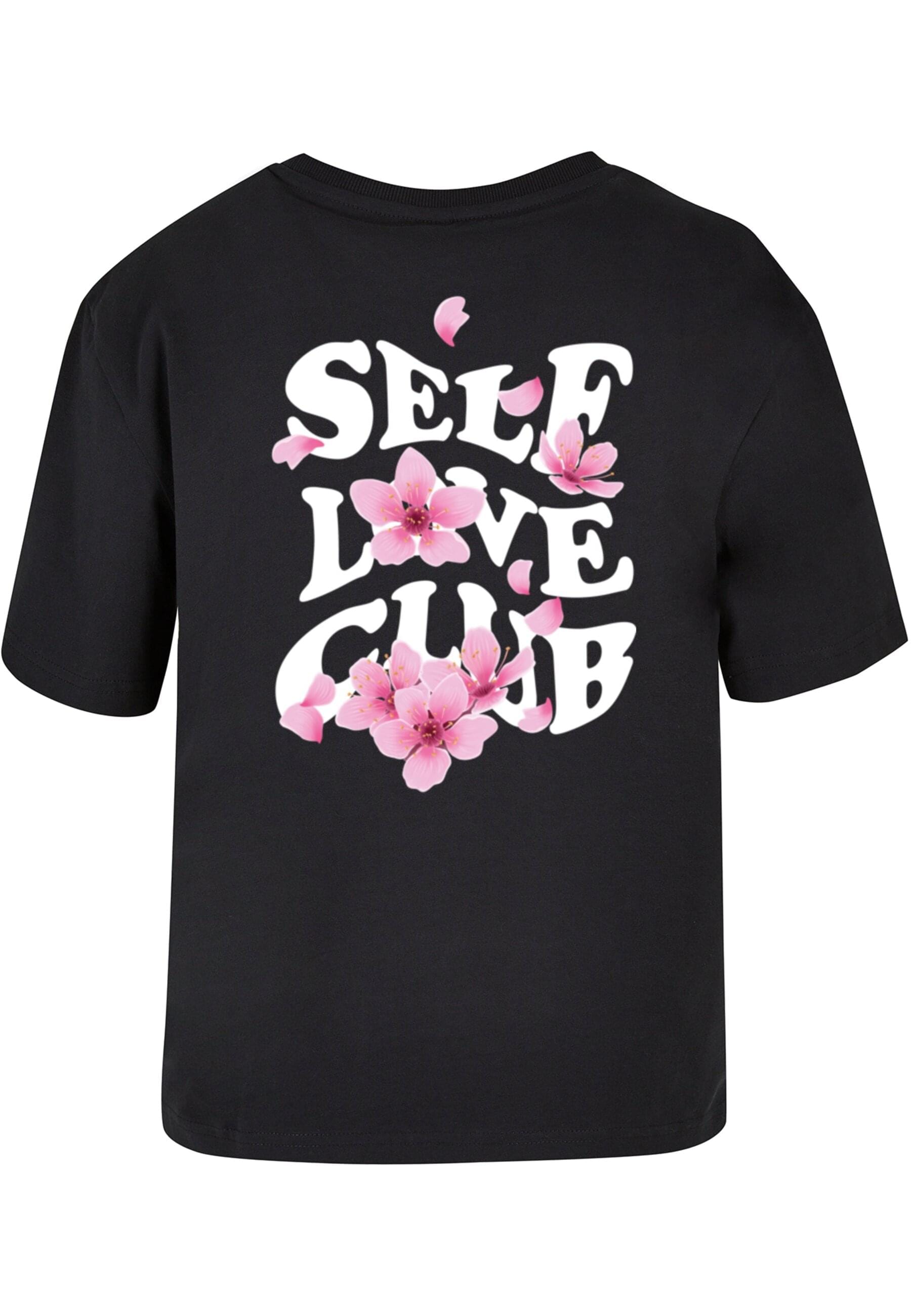Miss Tee Kurzarmshirt »Miss Tee Damen Self Love Club Tee«, (1 tlg.)