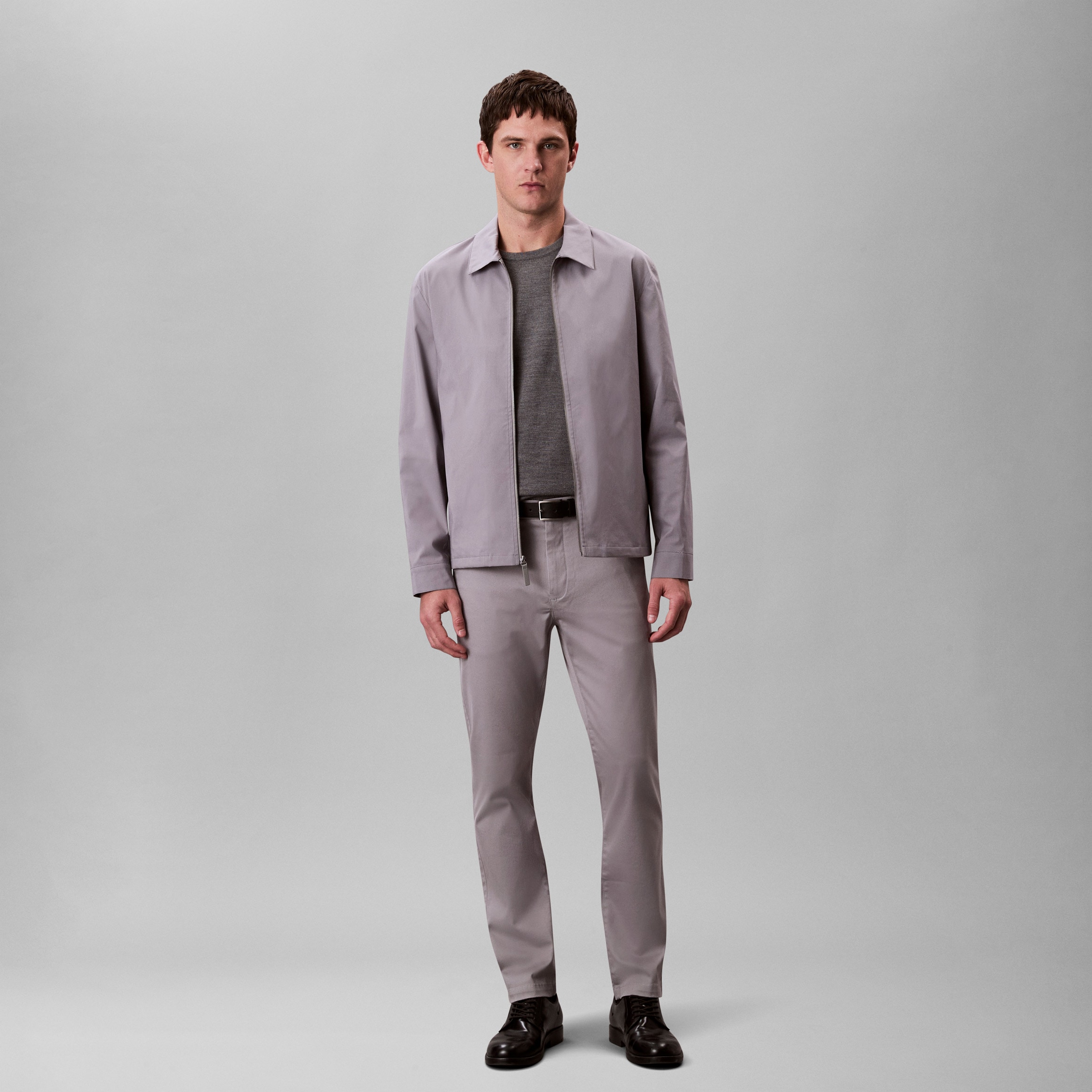 Calvin Klein Stoffhose "SLM CTTN STRTCH CHN", Mit Gürtelschlaufen günstig online kaufen