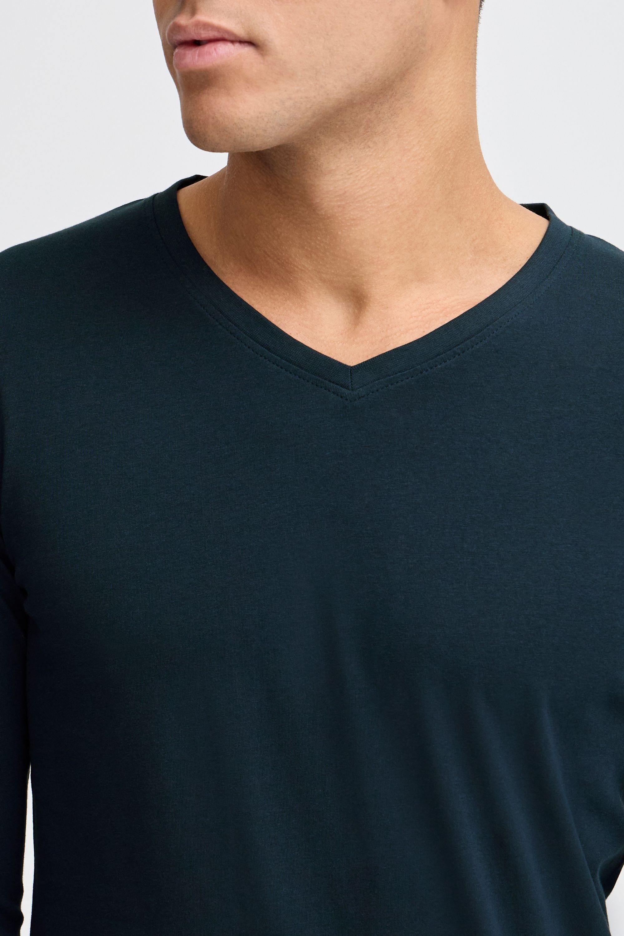 !Solid V-Shirt »V-Shirt SDBasil«