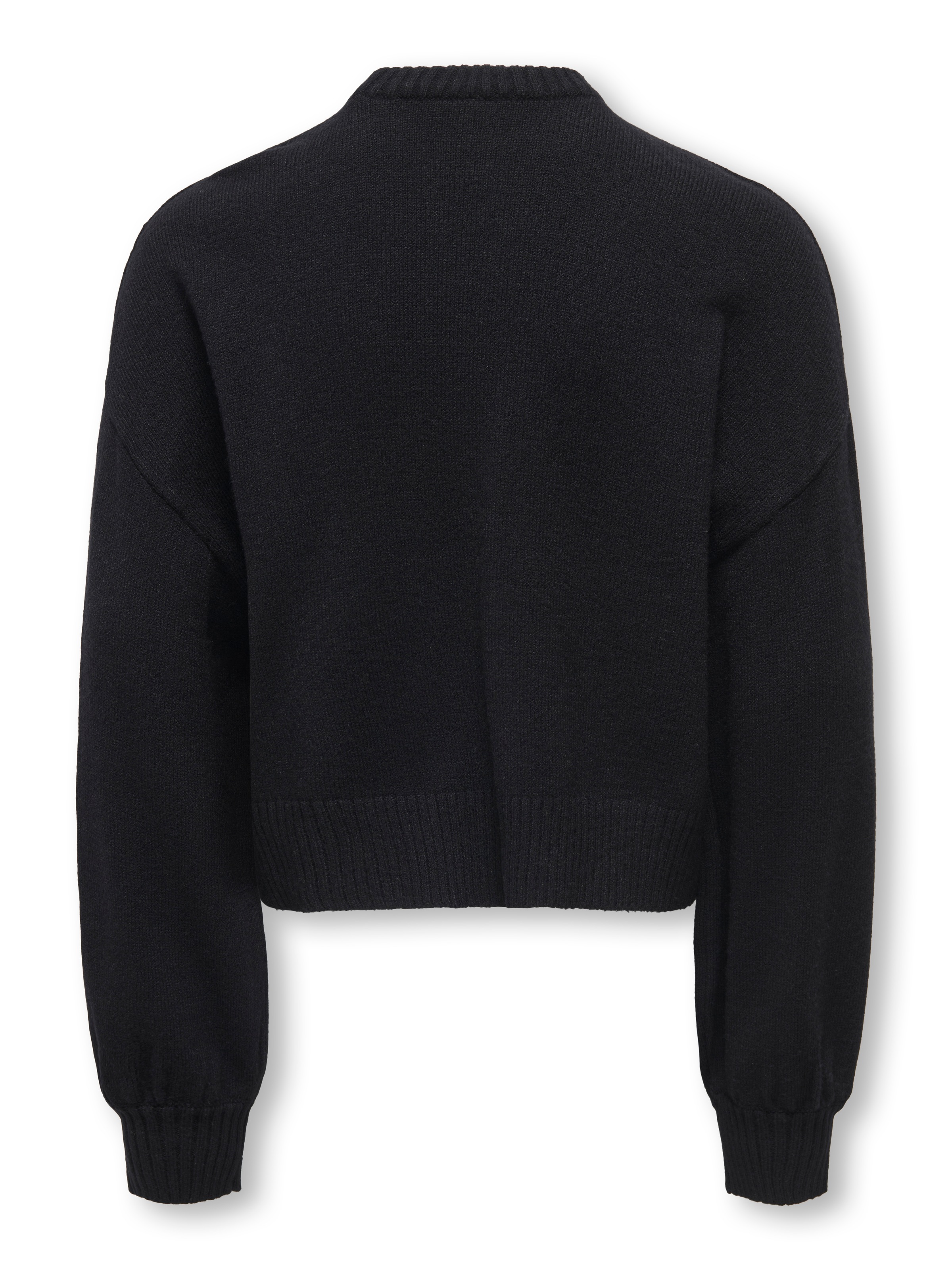 KIDS ONLY Rundhalspullover »KOGLEVA-LAYA LS EMB. O-NECK FR KNT« Viskosemischung