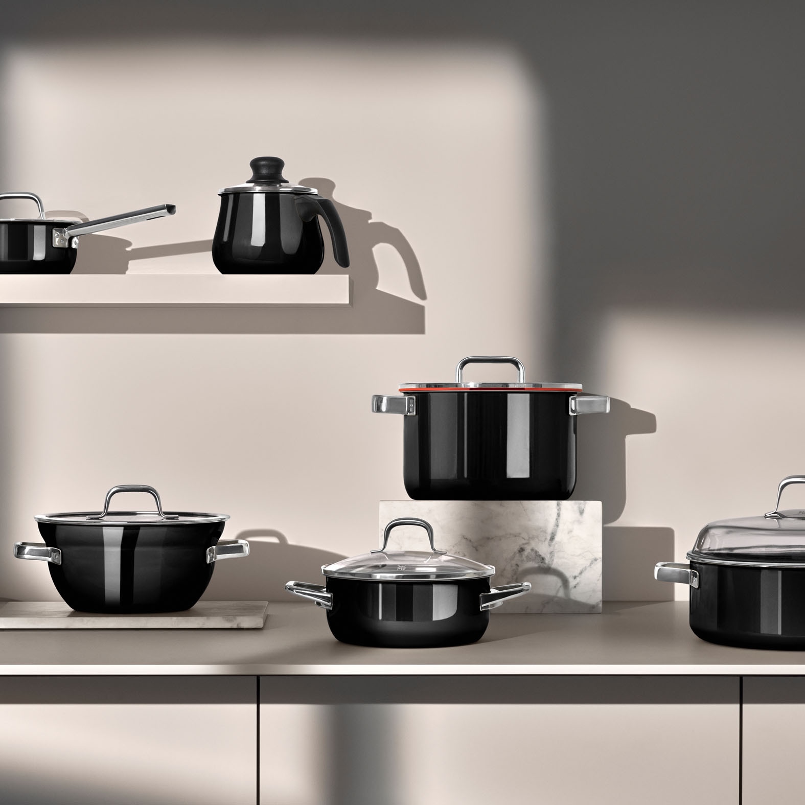 WMF Deckel »Fusiontec Mineral Pro« Ersatz-Glasdeckel, spülmaschinengeeignet, Made in Germany