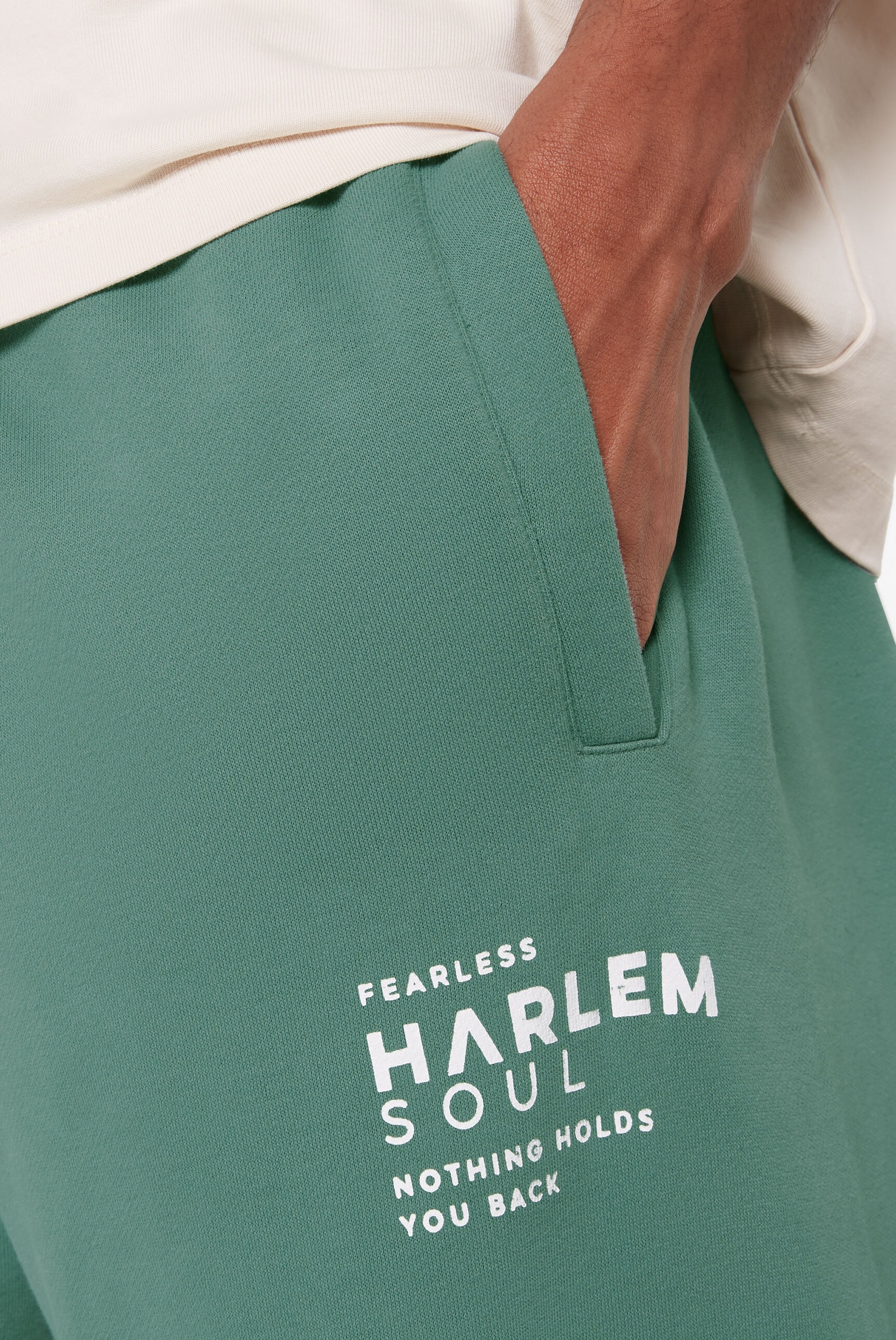 Harlem Soul Sporthose, mit Elastikbund und Kordel