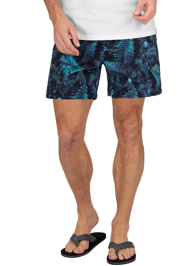 Shorts »TRIGEMA Bade-/Freizeitshorts mit Druckmotiv«, (1 tlg.)