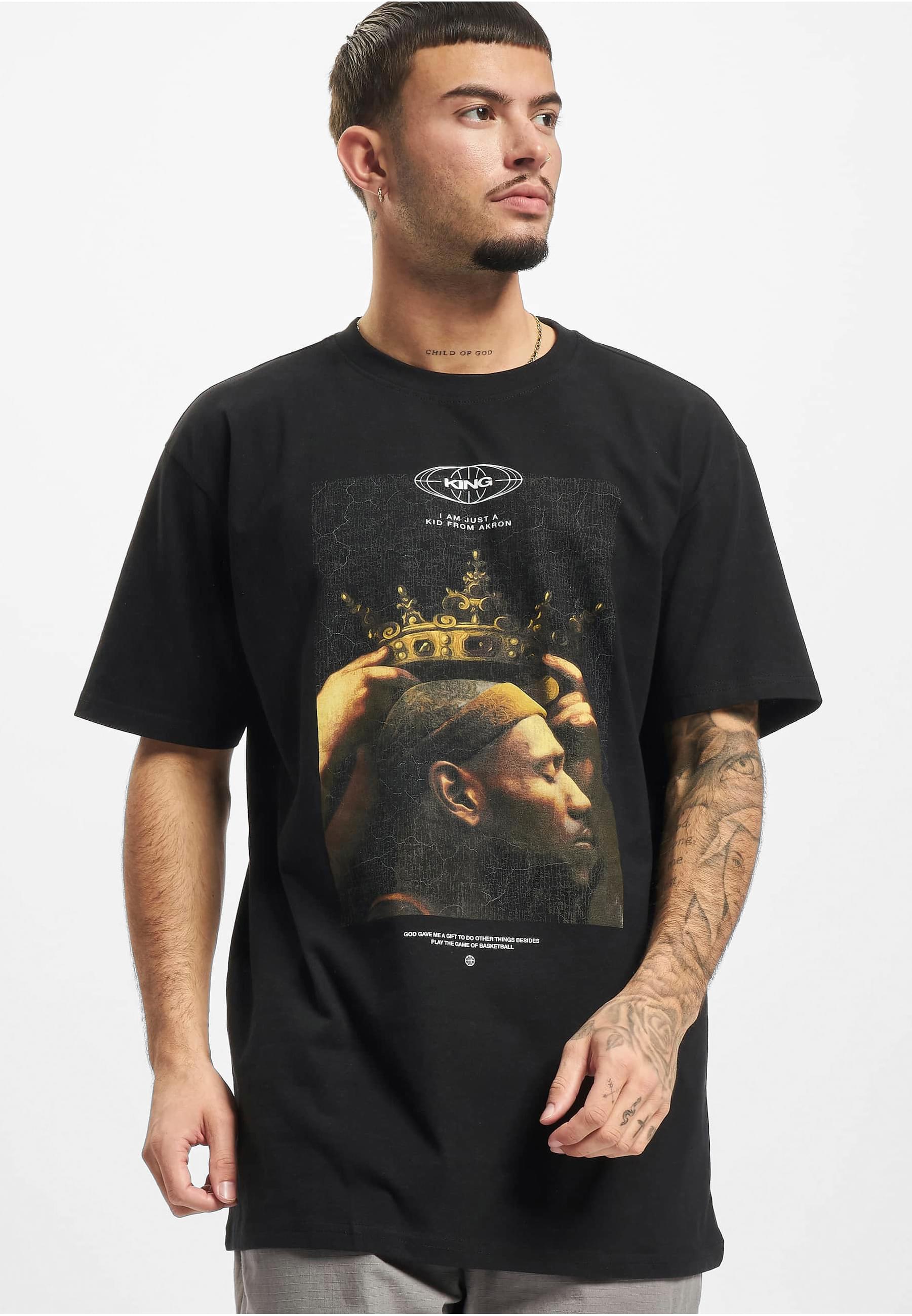 Thumbnail - Upscale by Mister Tee Kurzarmshirt "Upscale by Mister Tee Herren Kid from Akron Oversize Tee", (1 tlg.)