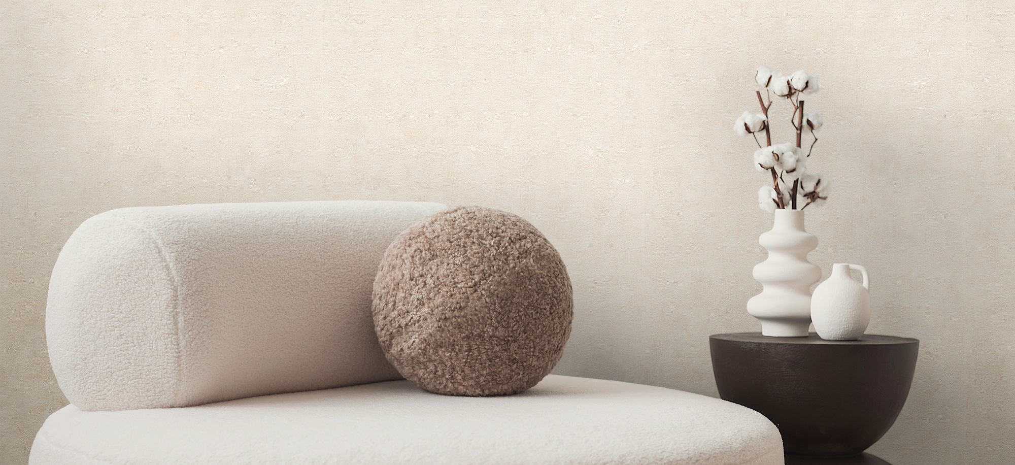 A.S. Création Vliestapete »Unitapete Putz-Optik Farbvarianten strukturiert« uni strukturiert