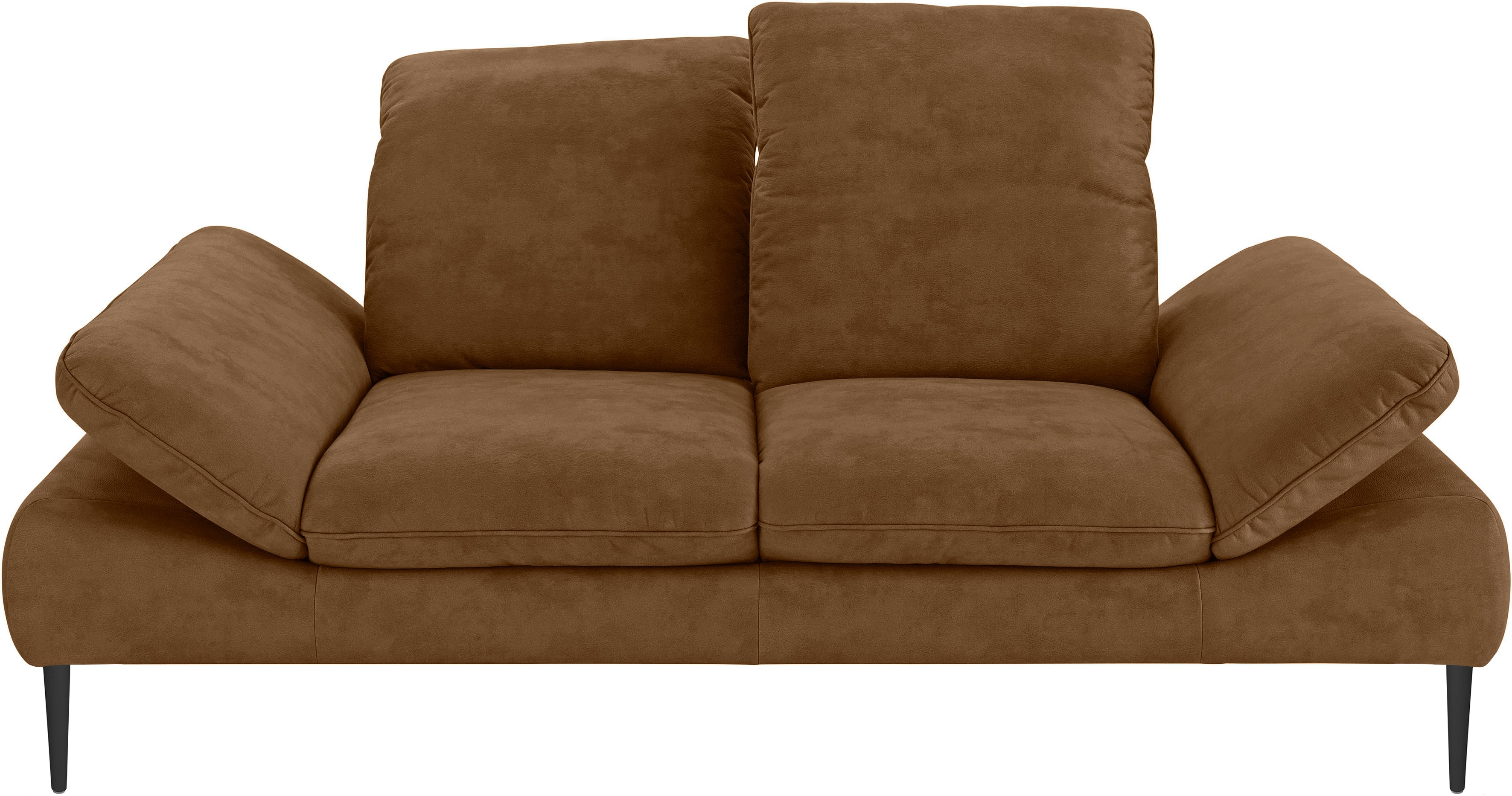 Thumbnail - W.SCHILLIG 2-Sitzer "enjoy&MORE" Sitztiefenverstellung, Füße schwarz pulverbeschichtet, Breite 202 cm