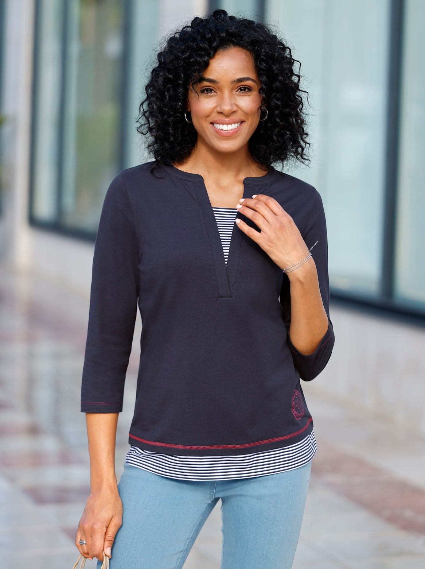 Classic Basics 2-in-1-Shirt "2-in-1-Shirt" 1