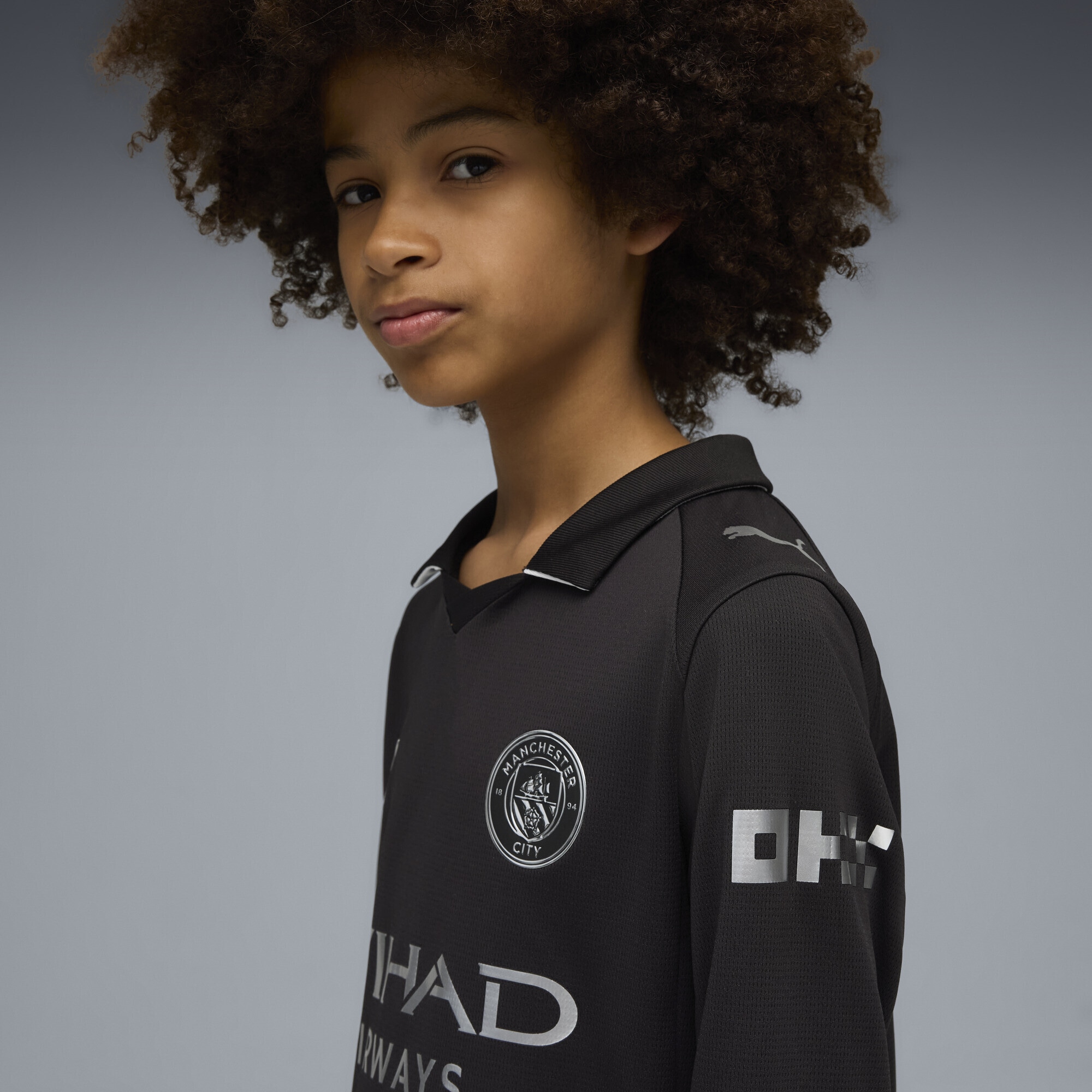 PUMA Trainingsshirt »Manchester City 25/26 Langarm-Auswärtstrikot Jugendliche«