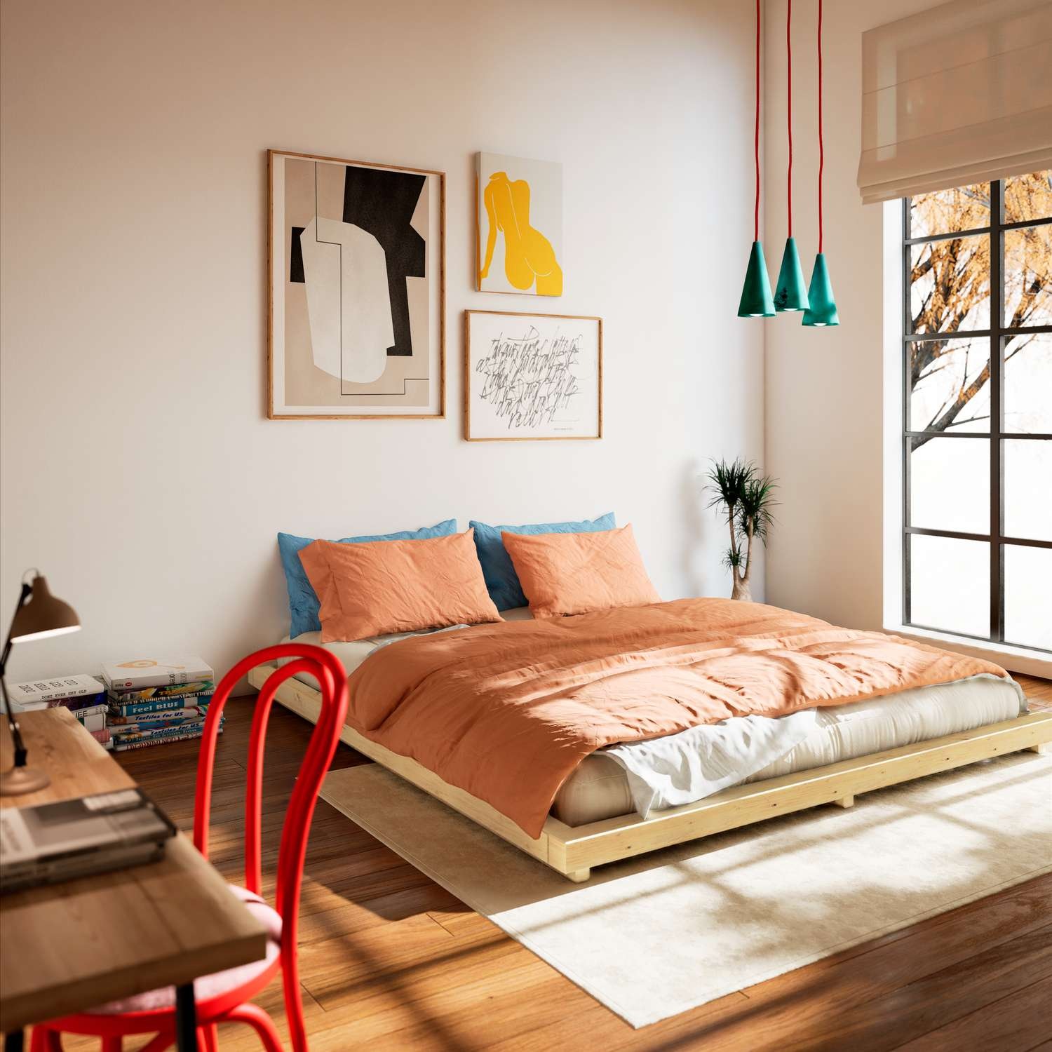 Karup Design Futonbett "FSC Massivholz Futonbett, excl. Matratze, mit Lattenrost" Minimalistisches Design, ein zeitloser Klassiker für moderne Räume