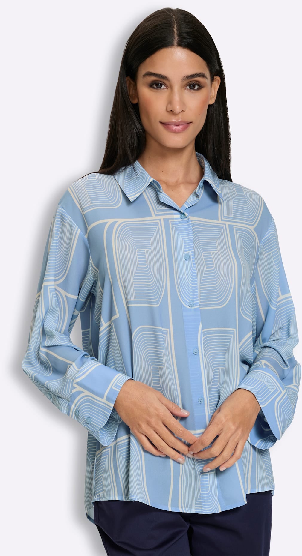 heine Druckbluse