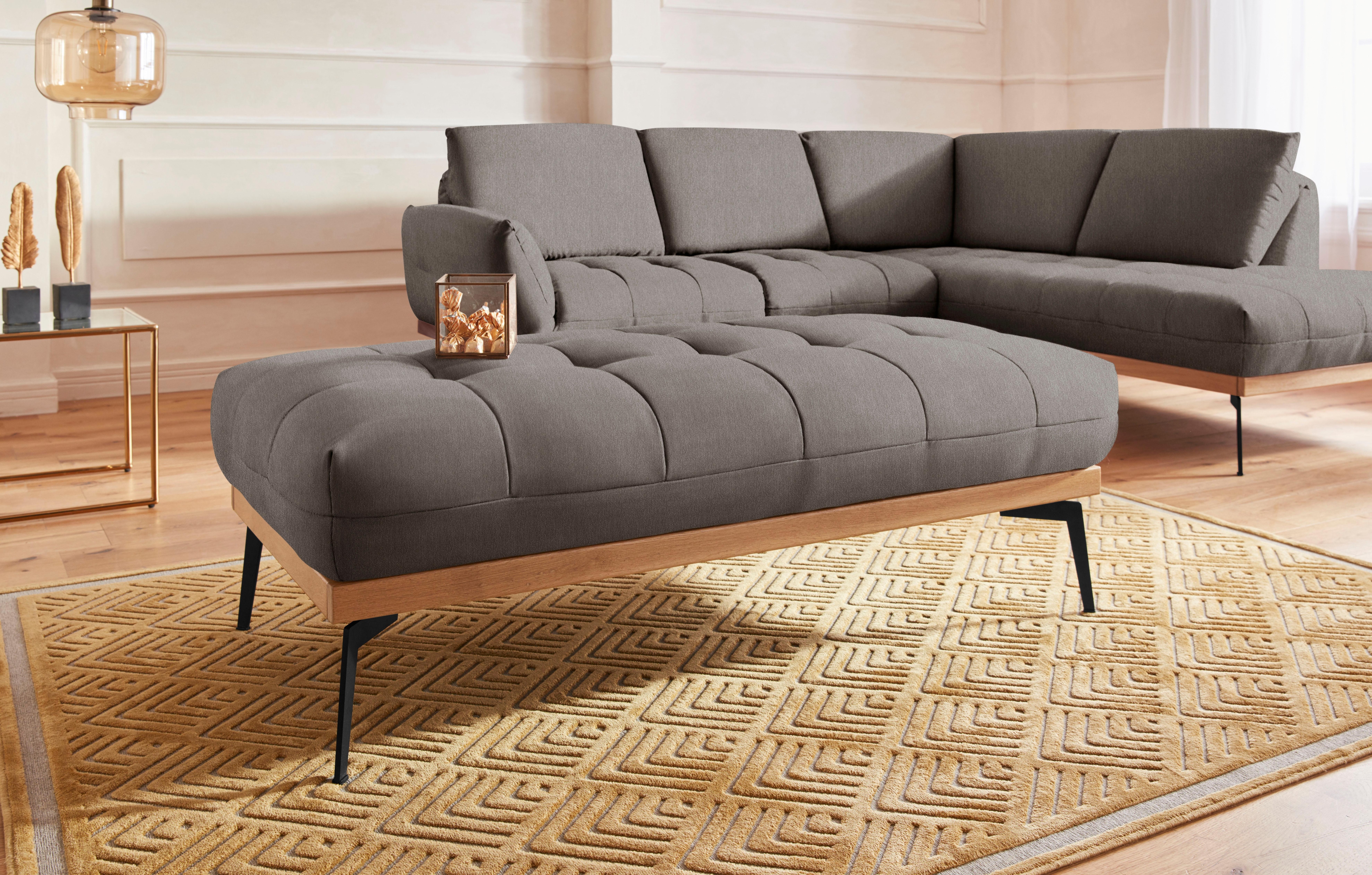 exxpo - sofa fashion Hocker "Palic, moderner Polsterhocker mit tollen Verarbeitungsdetails"