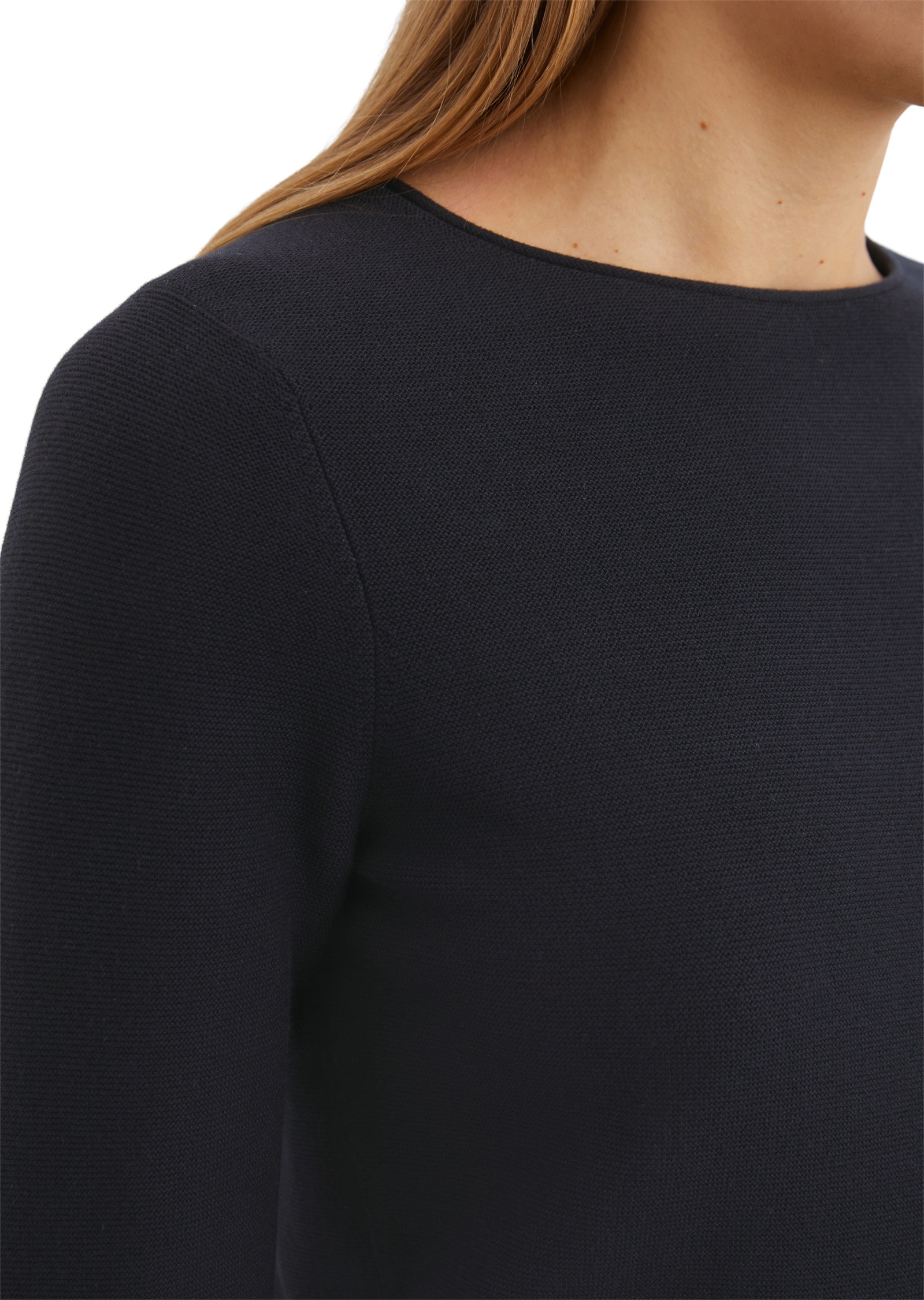 Marc O'Polo Rundhalspullover »aus softem Organic Cotton«