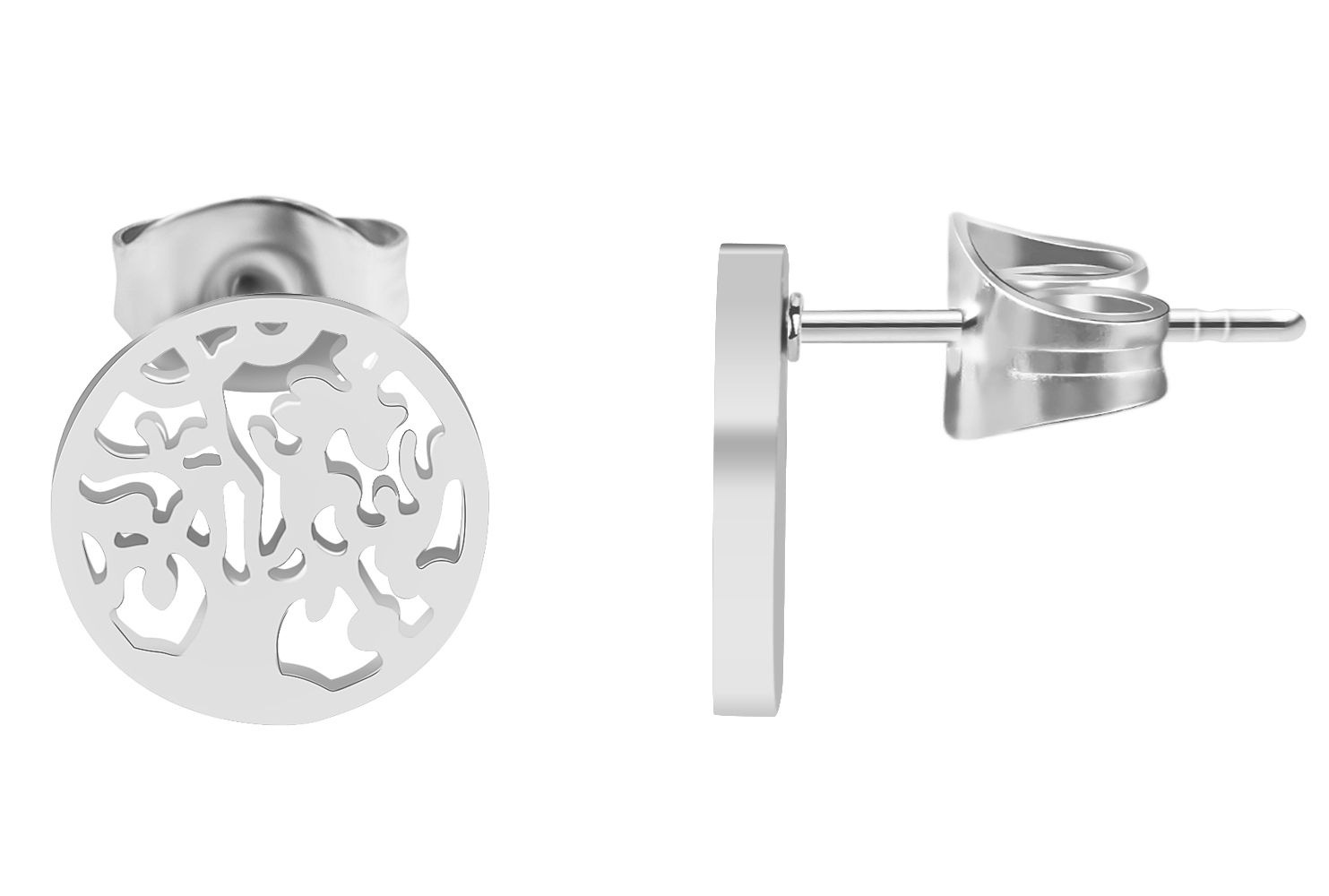 Adelia´s Paar Ohrhänger "Damen Ohrringe – Ohrstecker Lebensbaum aus Edelsta günstig online kaufen