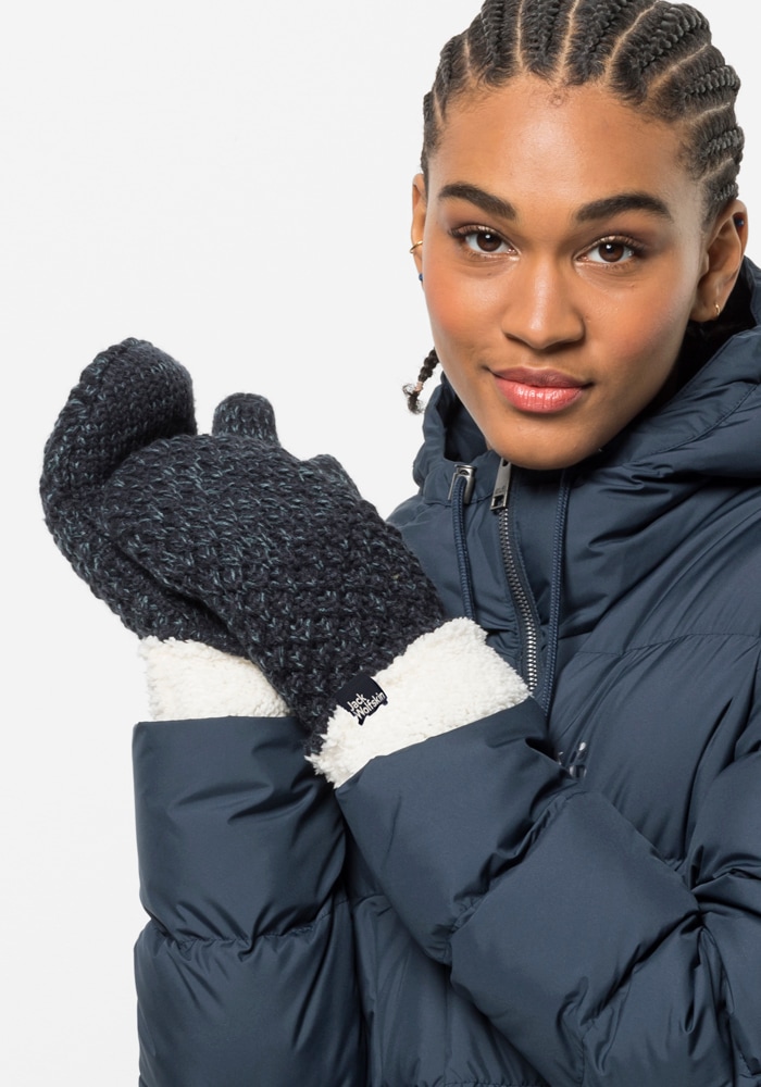 Jack Wolfskin Fäustlinge BAUR »HIGHLOFT KNIT WOMEN« auf MITTEN | Raten