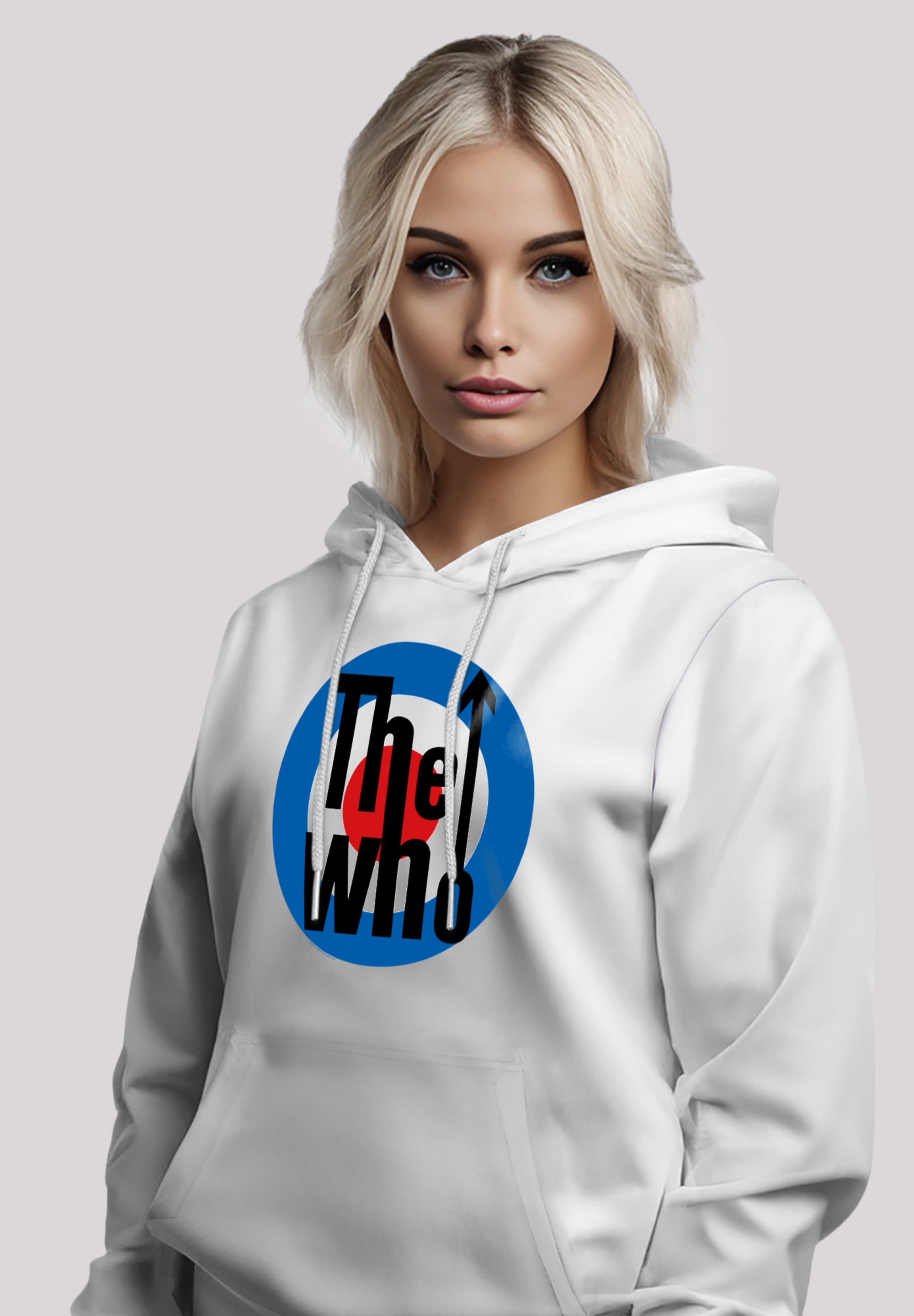 F4NT4STIC Kapuzenpullover »The Who Target Classic«, Premium Qualität