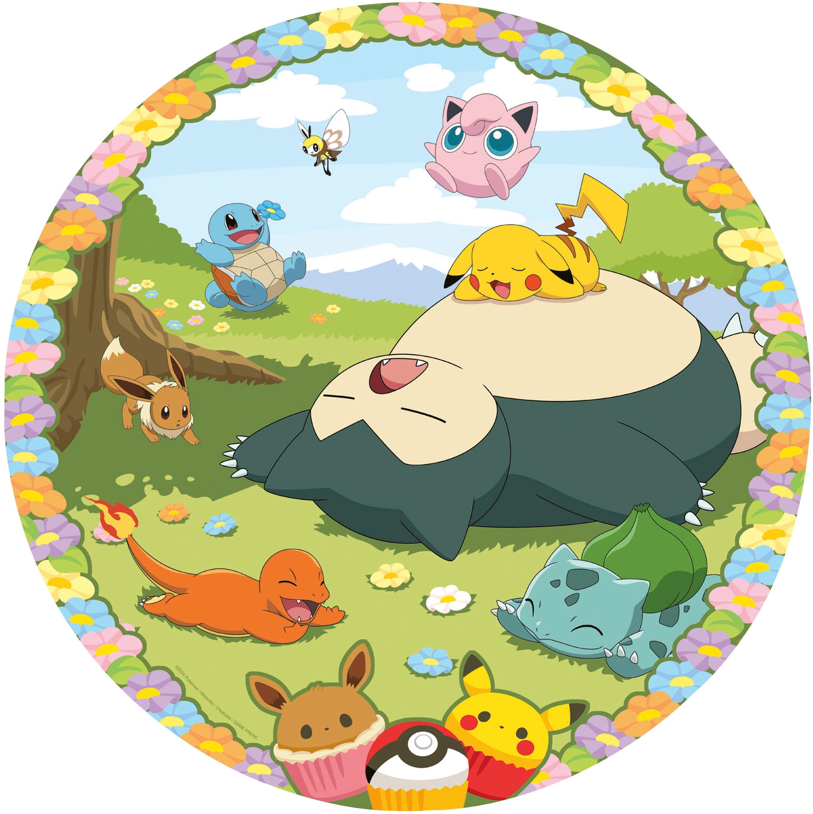 Ravensburger Puzzle »Blumige Pokémon«, Made in Europe, FSC® - schützt Wald - weltweit