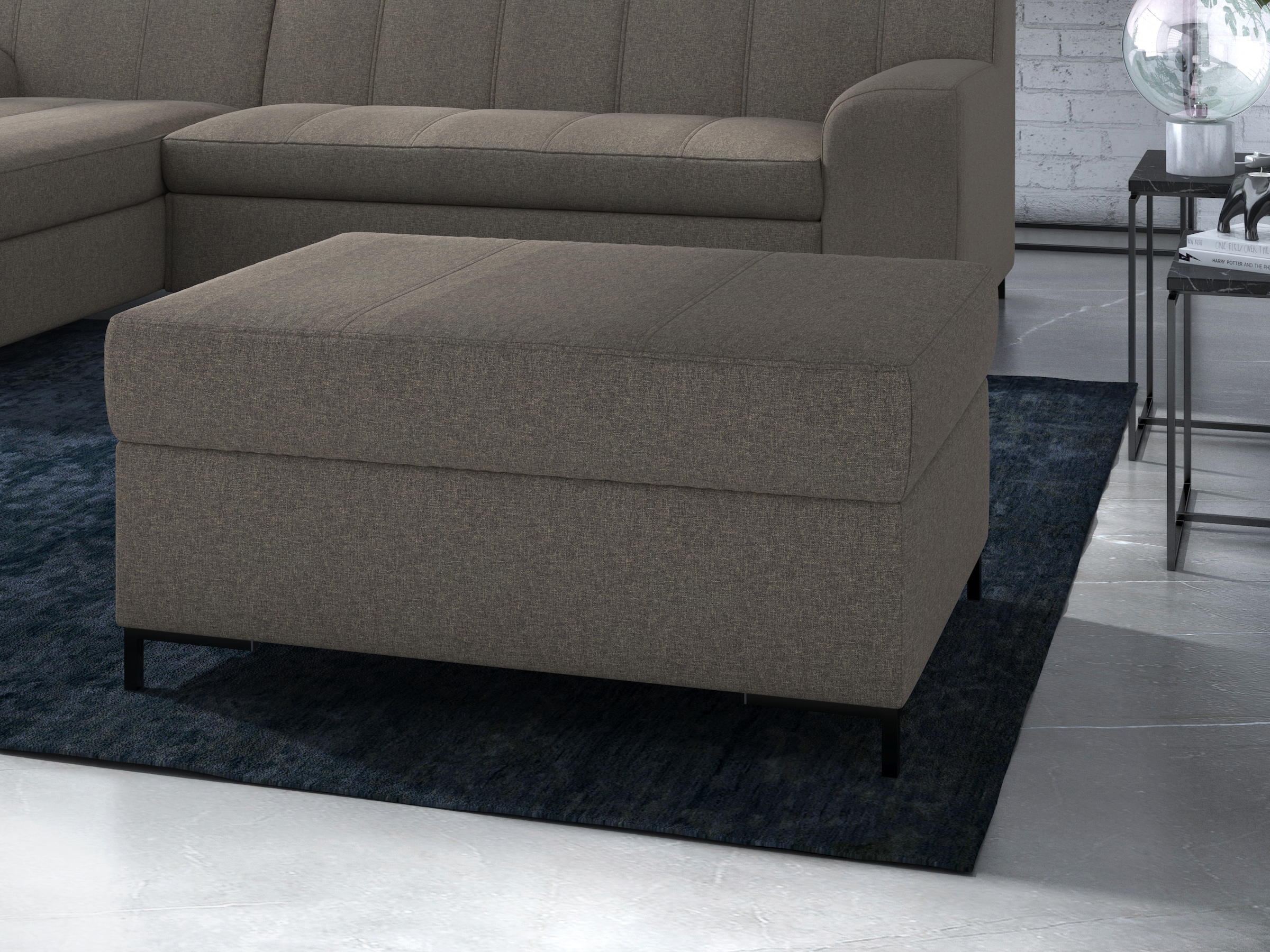 Home affaire Polsterhocker "Balme" passend zur Serie "Balme" günstig online kaufen