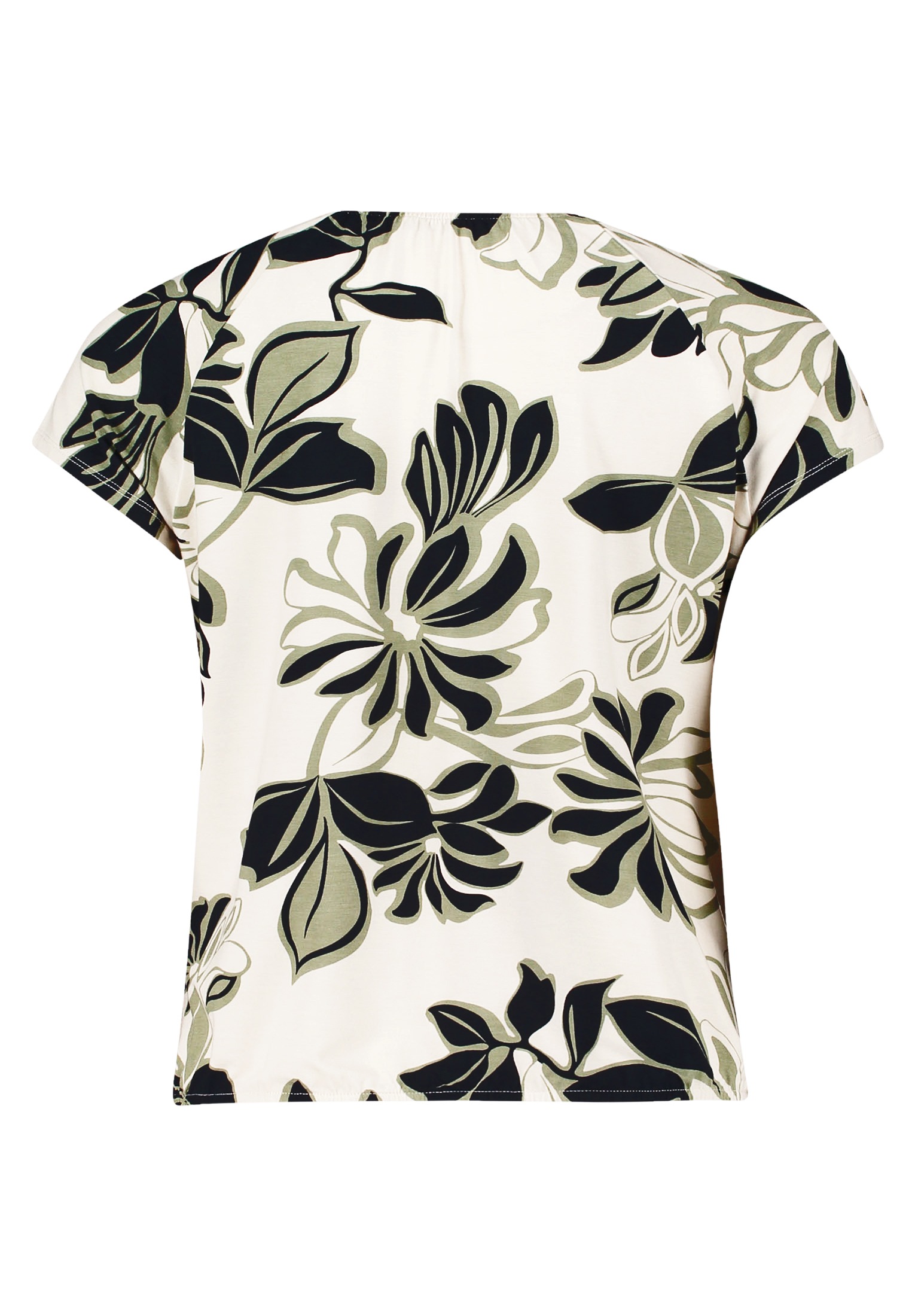 Betty Barclay Kurzarmshirt »Betty Barclay Damen Printshirt mit Gummizug«, (1 tlg.)