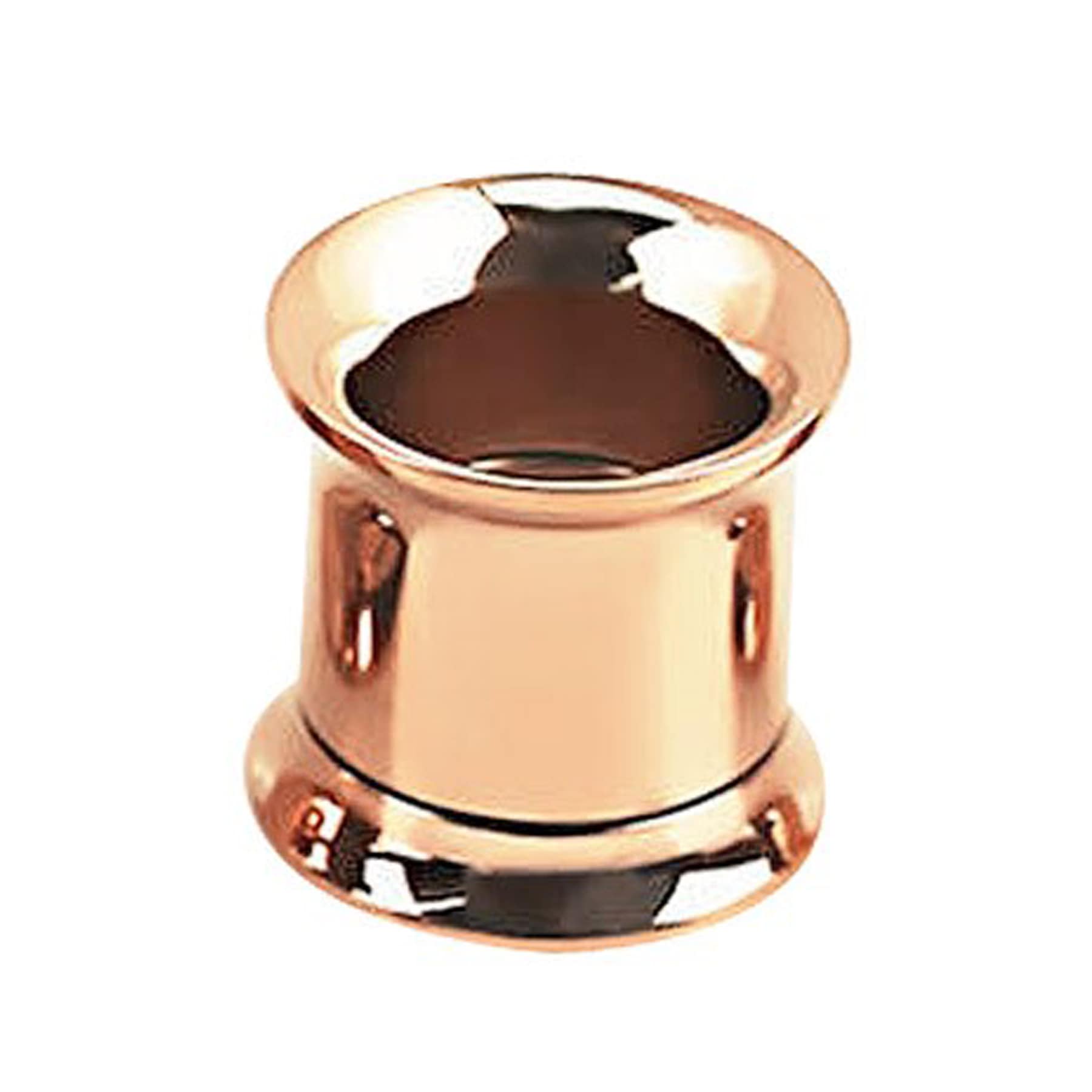 Dehnschnecke »Piercing  Ohrpiercing« iš 316l Stahl PVD 18kt. Rosè Gold Vaškuotas