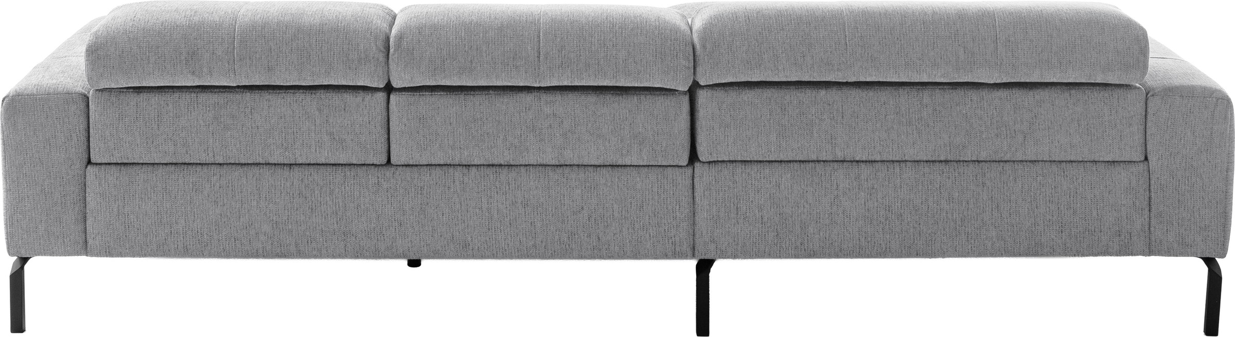 Home affaire Ecksofa »Claya Move, L-Form, Kopf- & Rückenverstellung, Breite 293 cm« Moderne Steppung, weicher Polsteraufbau & saugroboterfreundliche Höhe