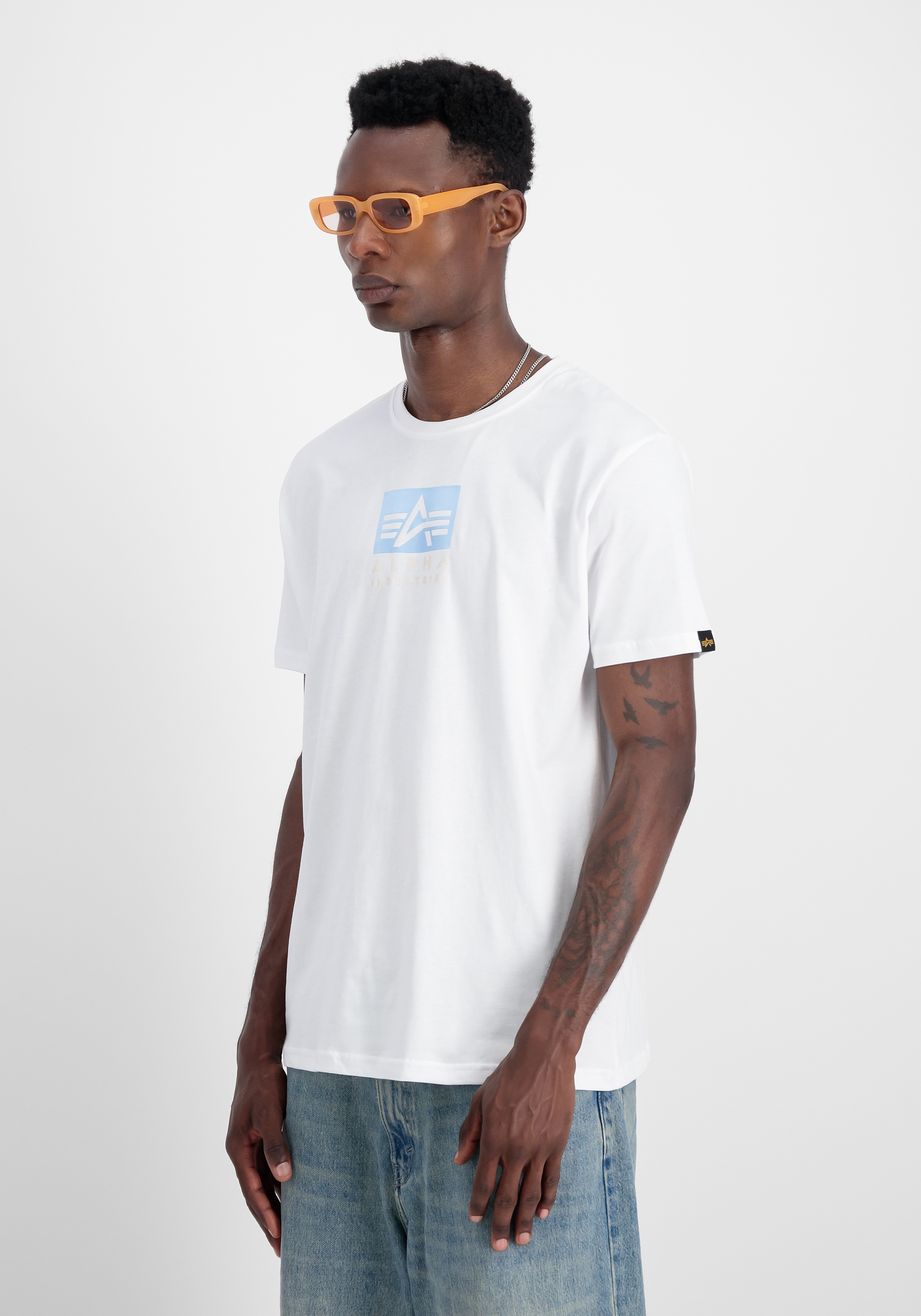 Alpha Industries "Satin Logo T-Shirt"