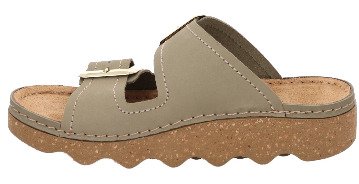 Thumbnail - Rohde Pantolette "FOGGIA", Sommerschuh, Hausschuh, Strandschuh, Schlappen mit Softfußbett