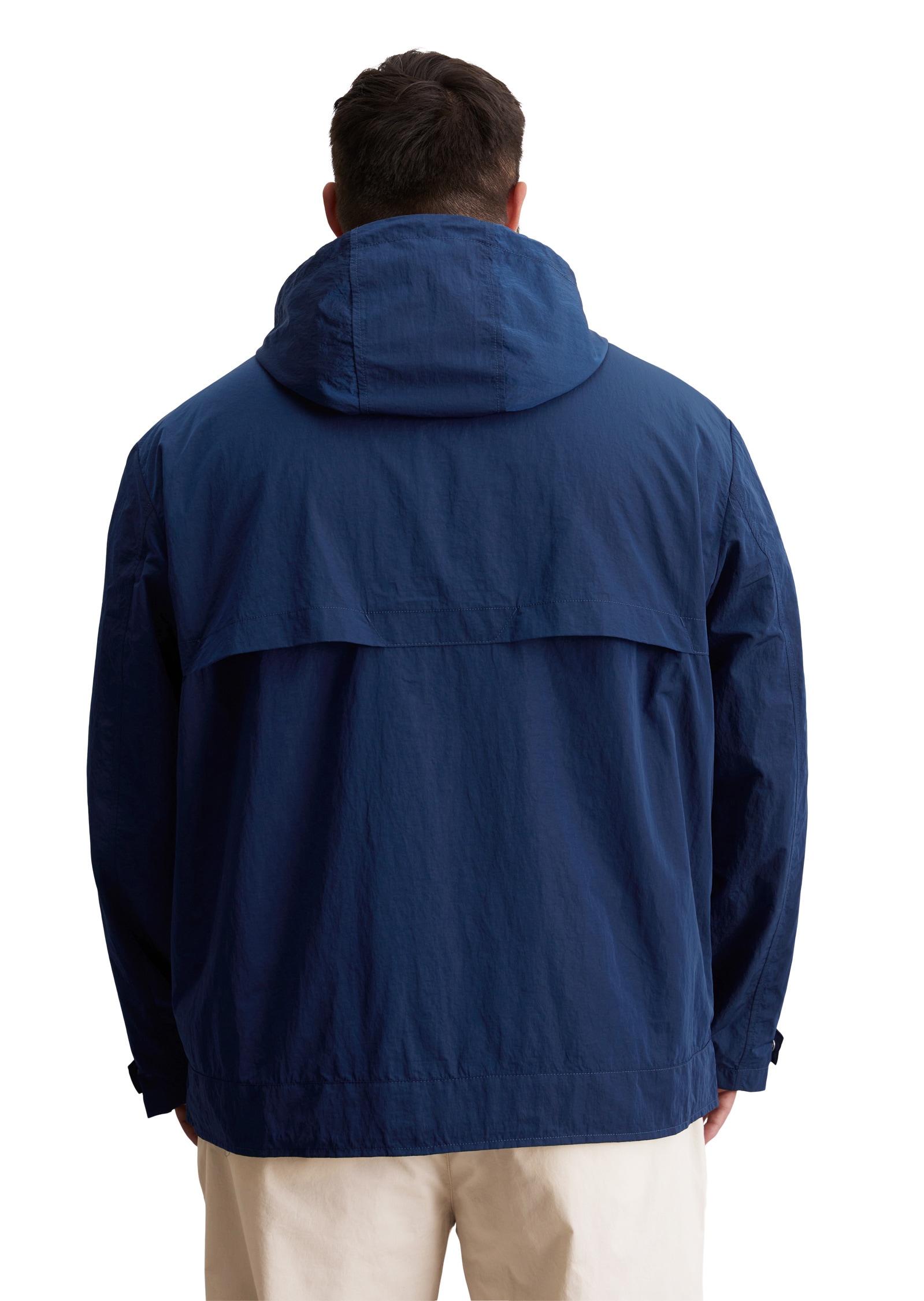 Marc O'Polo Outdoorjacke »aus wasserabweisendem Material«, mit Kapuze