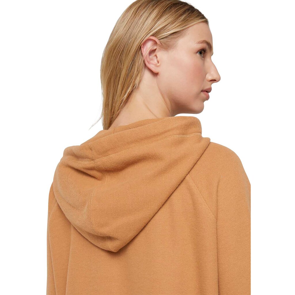 Damenmode Shirts & Sweatshirts TOM TAILOR Denim Hoodie, mit Raglanärmeln beige Damenmode Shirts & Sweatshirts TOM TAILOR Denim Hoodie, mit Raglanärmeln beige