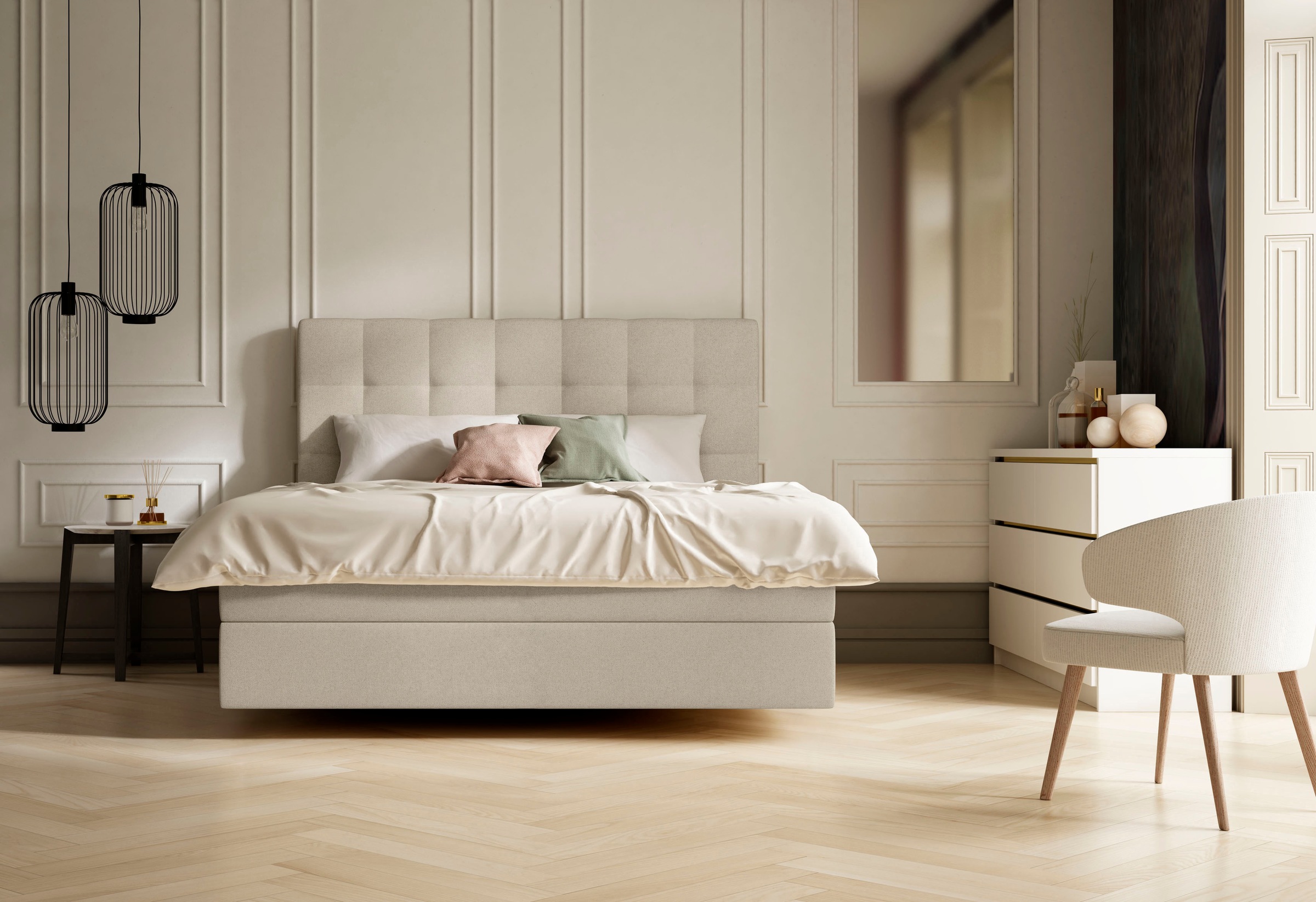 Schlaraffia Boxspringbett »Aida«, mit GELTEX® Next Topper und 7-Zonen-Tonnentaschen-Federkernmatratze