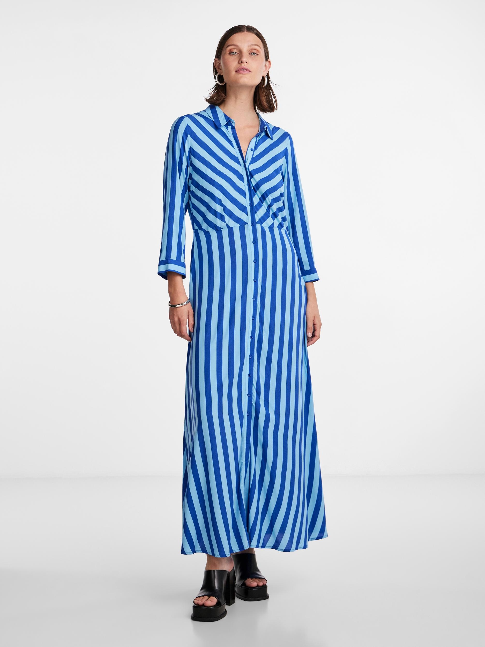 Hemdblusenkleid »YASSAVANNA LONG SHIRT DRESS S. NOOS«, mit 3/4 Ärmel