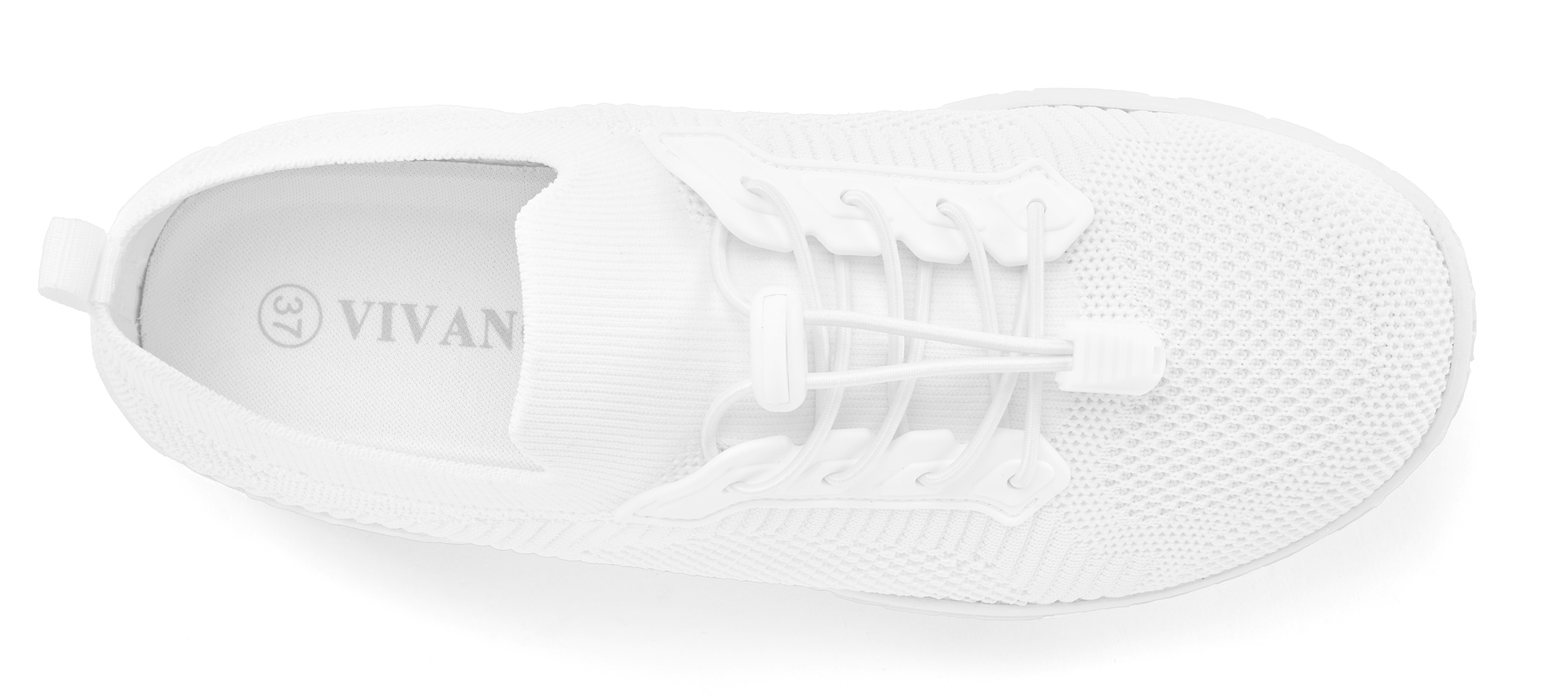 Thumbnail - Vivance Sneaker "Halbschuh, Freizeitschuh", mit Kordelzug und elastischen Schnürbändern VEGAN
