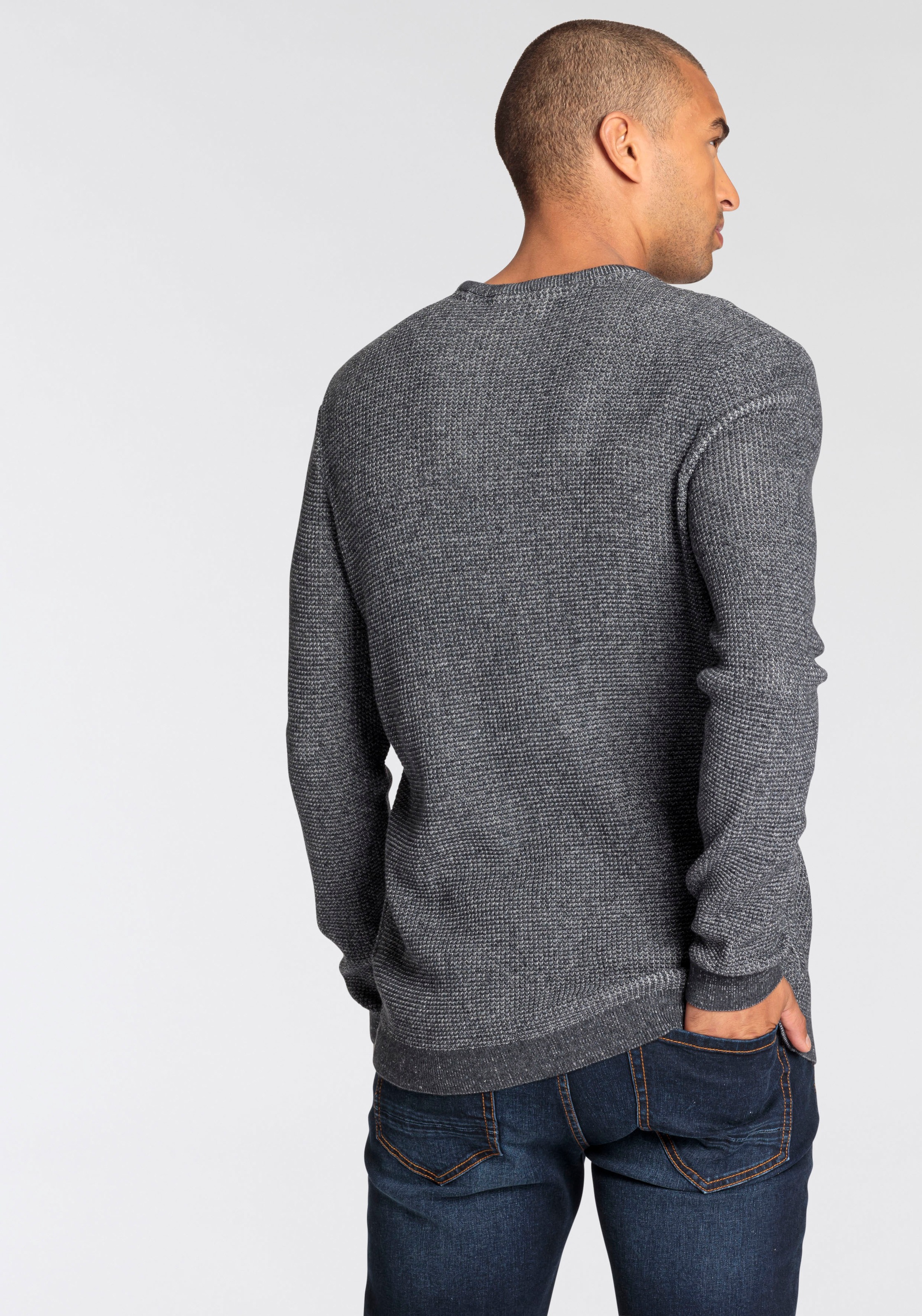 Bruno Banani Rundhalspullover