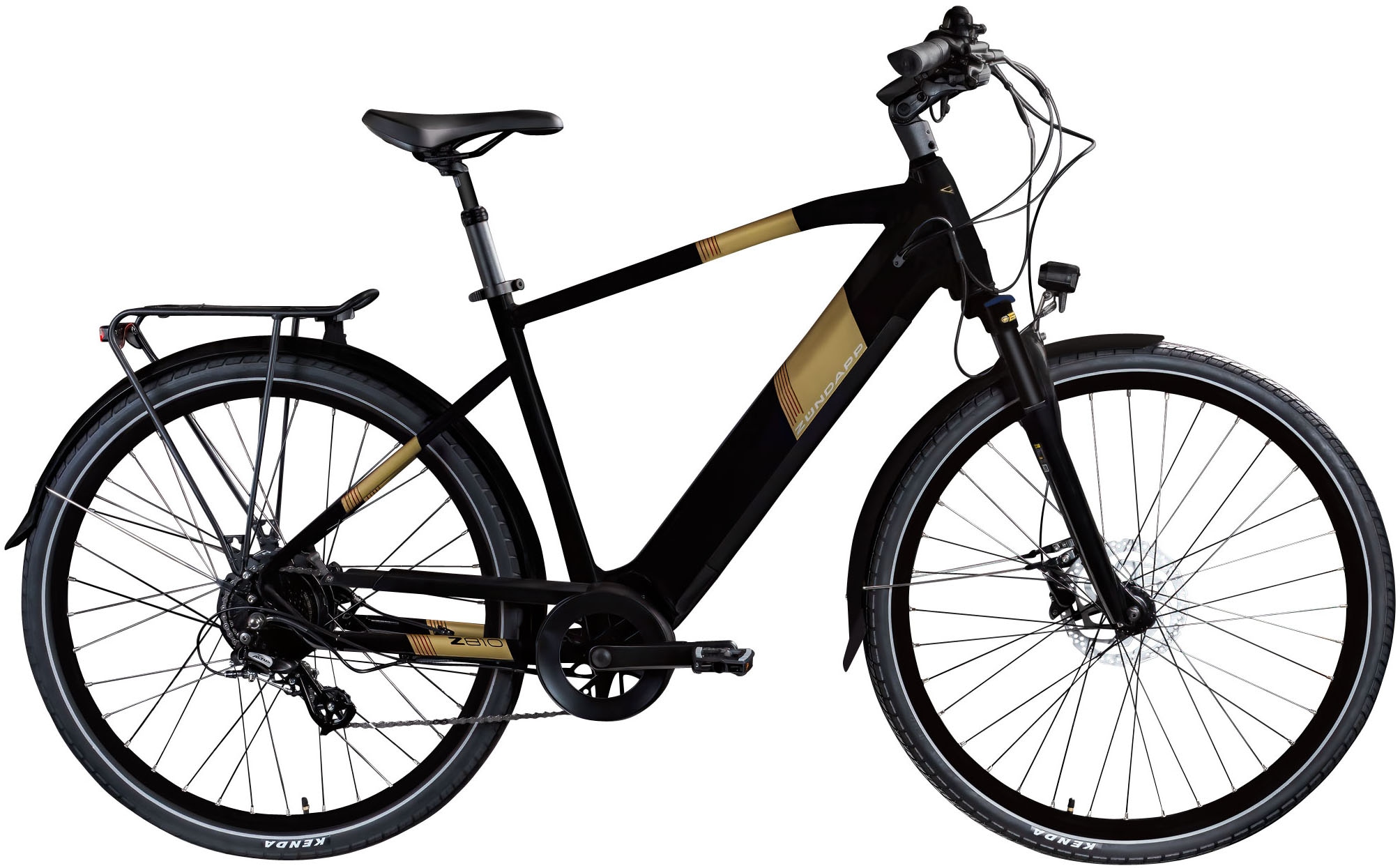 ZÜNDAPP E-Bike "Z810", 52cm, 28 Zoll (71,12cm), schwarz, Elektrofahrräder, Pedelec, Elektrofahrrad für Damen und Herren