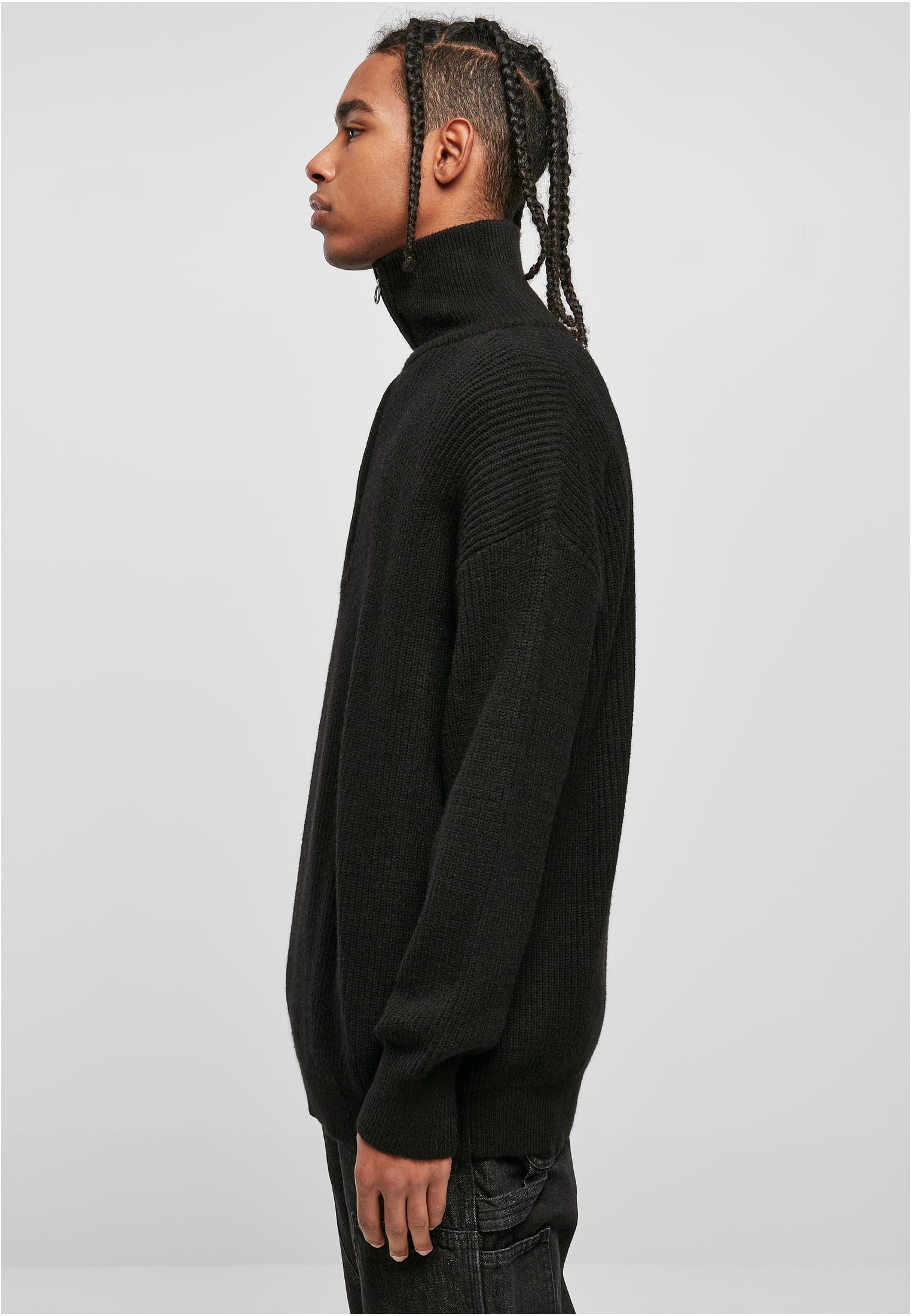 URBAN CLASSICS Sweater "Urban Classics Herren Oversized Knitted Troyer" 1 S günstig online kaufen