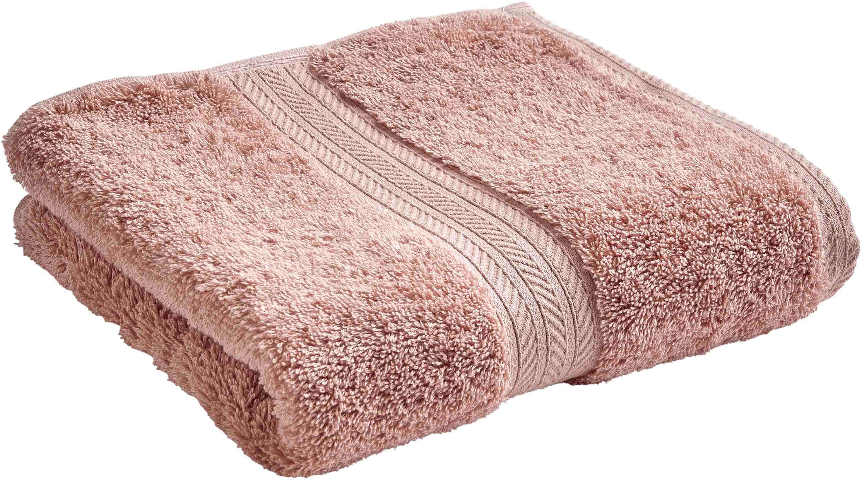Christy Handtücher "RENAISSANCE" Premium-Handtuch in Luxusqualität, 675g/m², 50x100cm, 2er Set