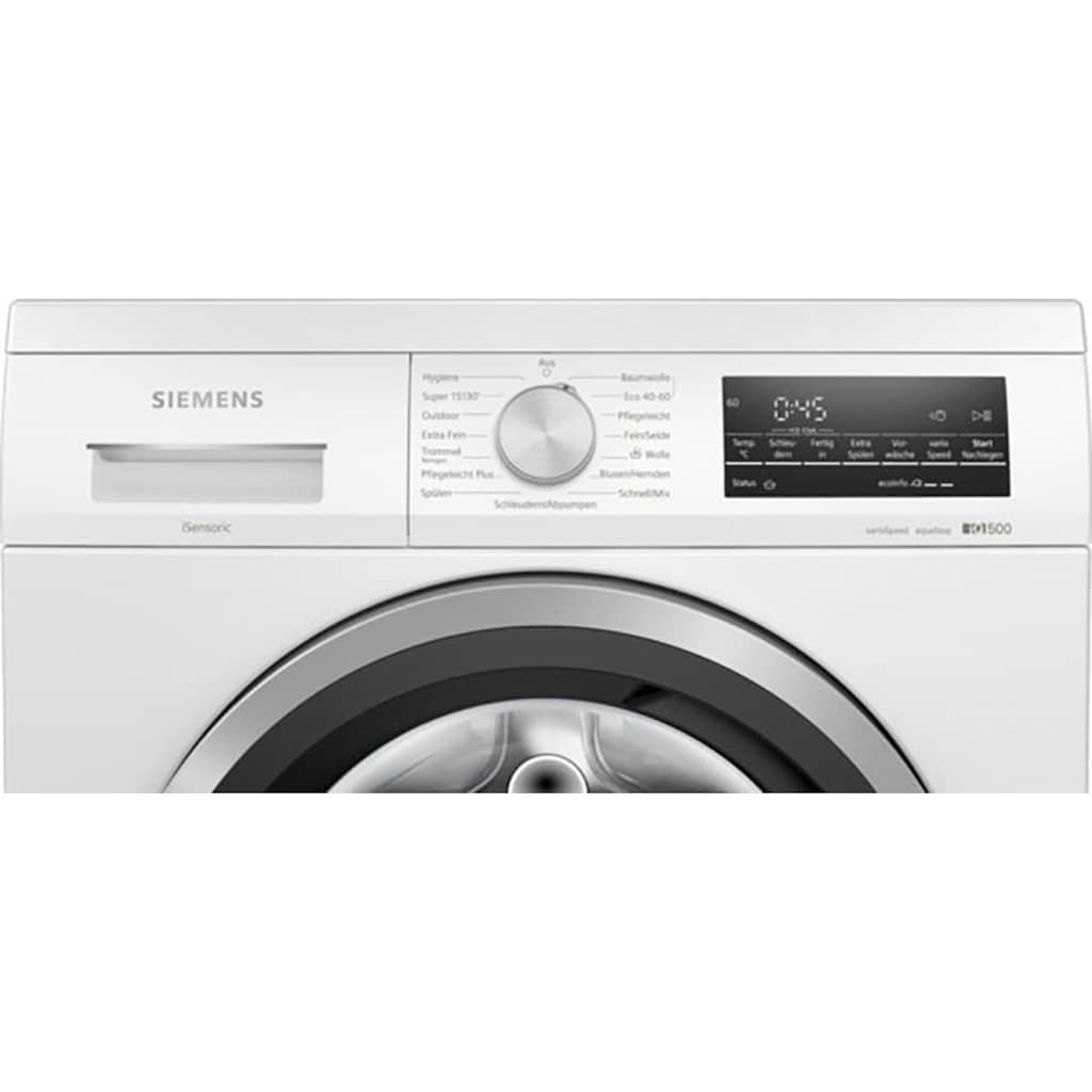 SIEMENS Waschmaschine »WU14UT70«, iQ500, WU14UT70, 8 kg, 1400 U/min