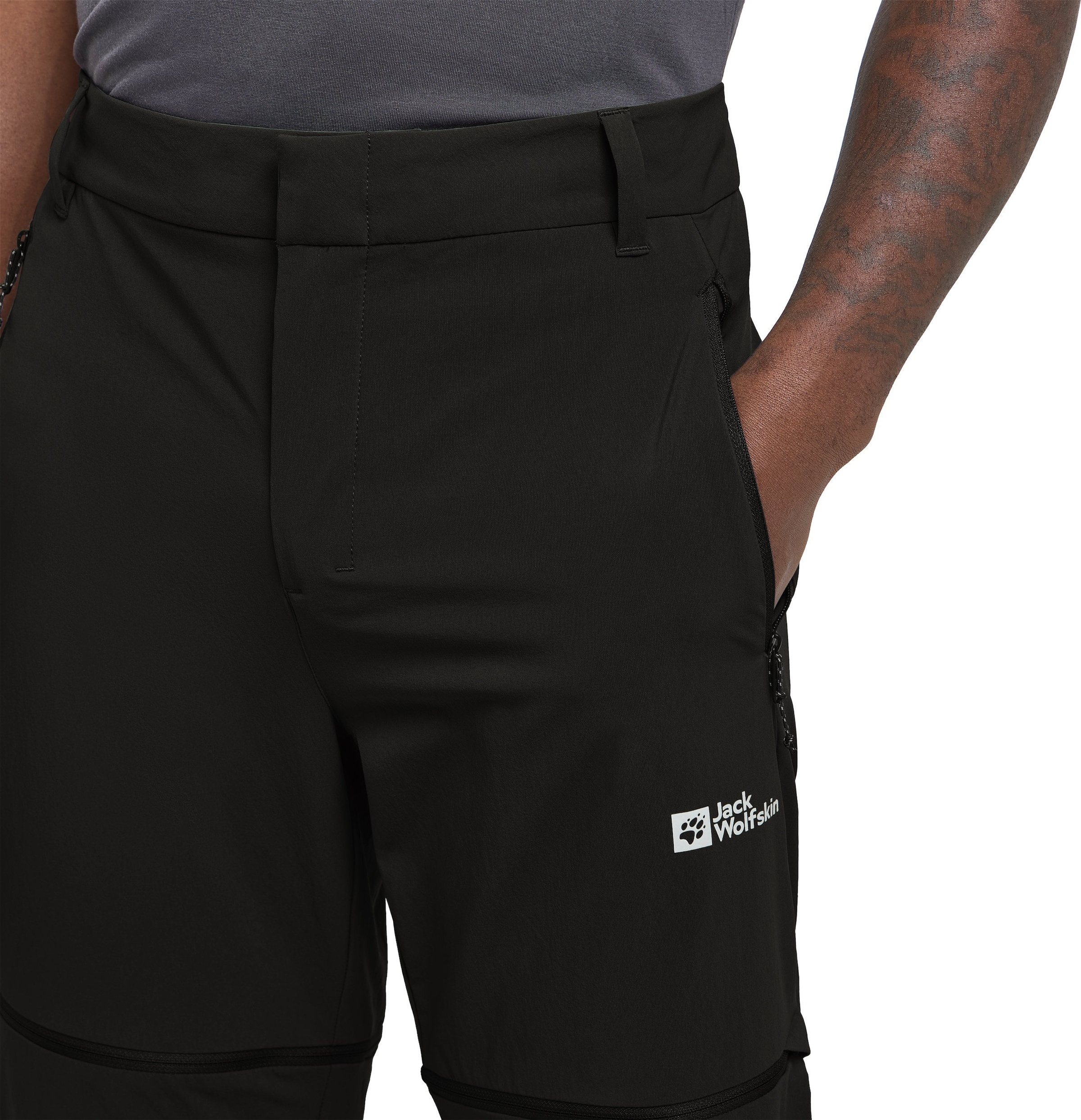 Jack Wolfskin Zip-away-Hose »HIKEOUT ZIP AWAY PANTS M«