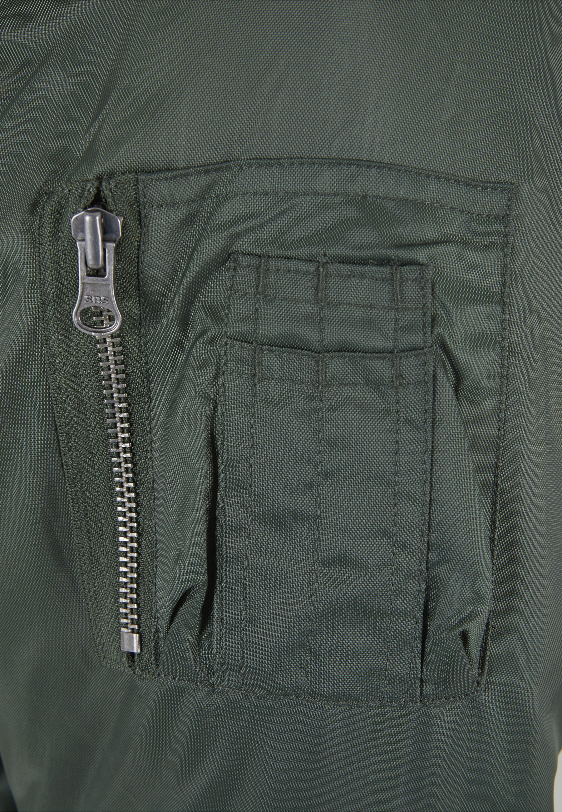 URBAN CLASSICS Anorak »Urban Classics Herren Basic Bomber Jacket« 1 Stk. tlg. ohne Kapuze