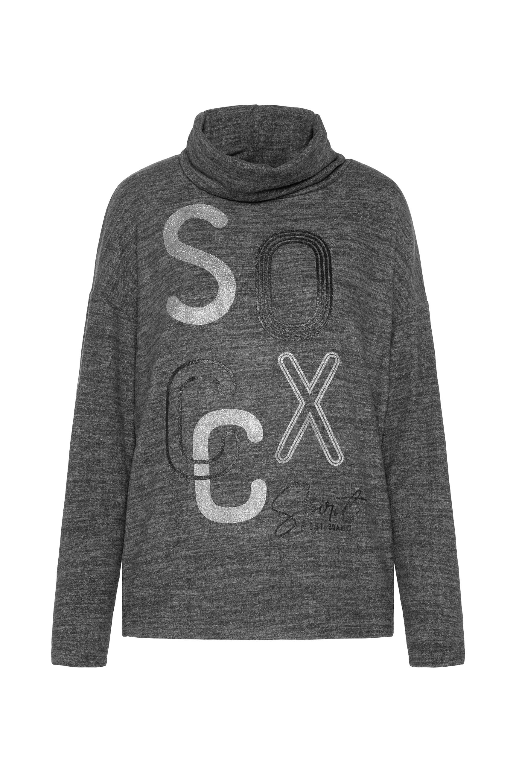 SOCCX Rollkragenpullover, aus Feinstrick günstig online kaufen