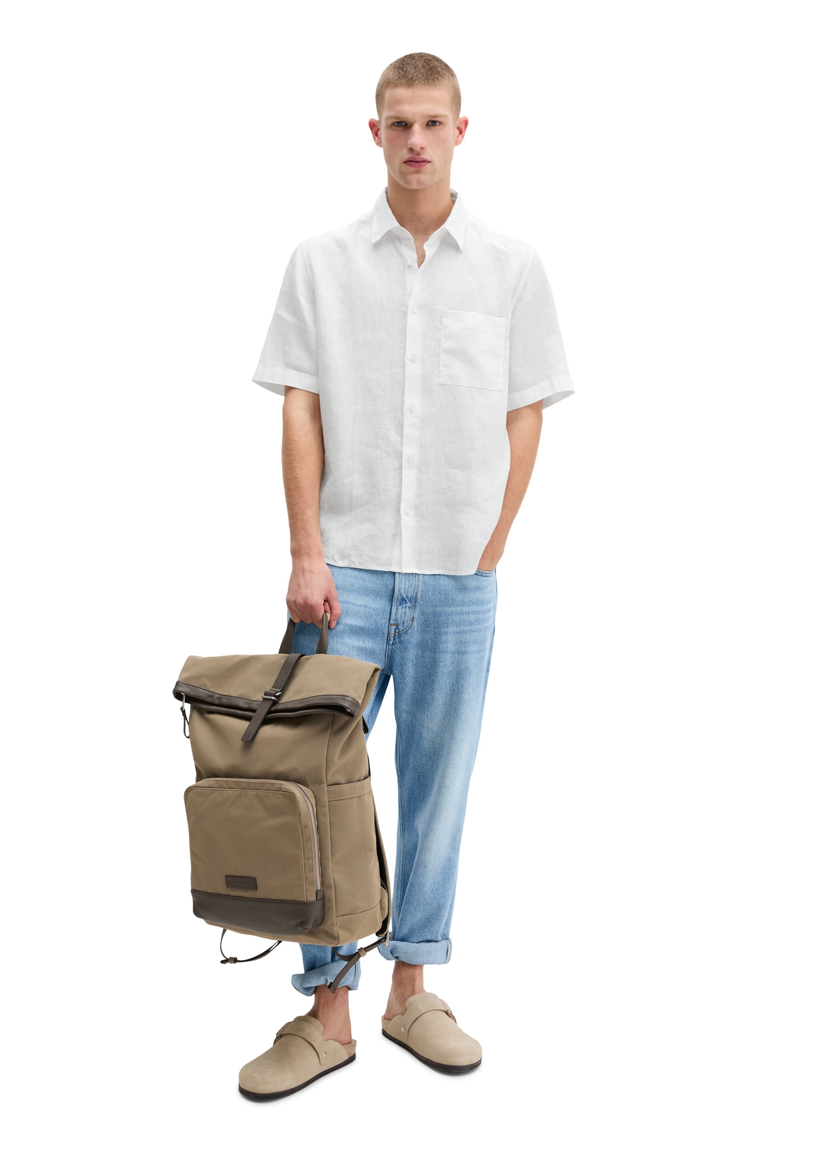 Marc O'Polo Reisetasche »aus gewachstem Canvas«