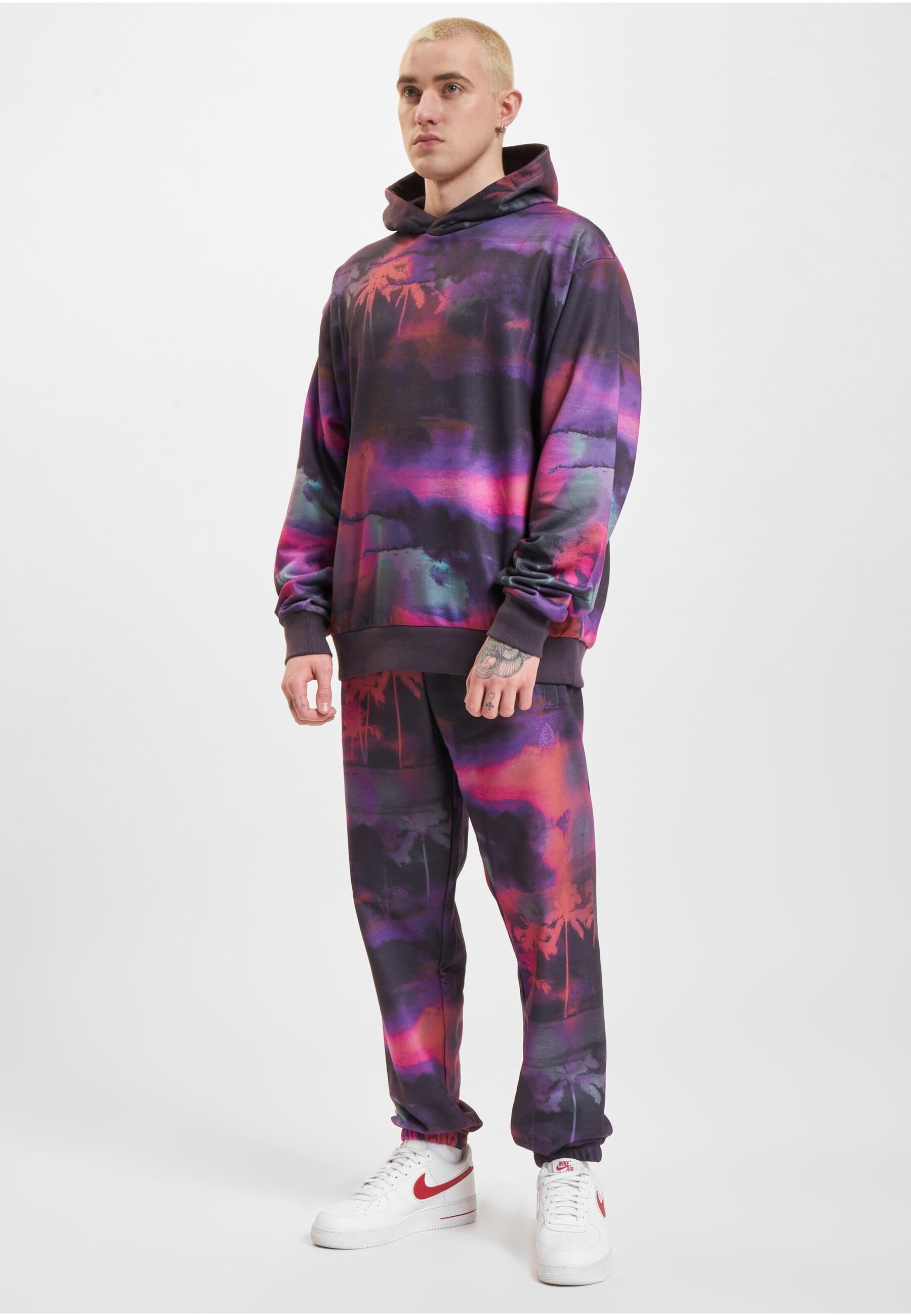 Just Rhyse Kapuzenpullover »Just Rhyse Just Rhyse Tropical Ilussion Hoody« 1 Stk.