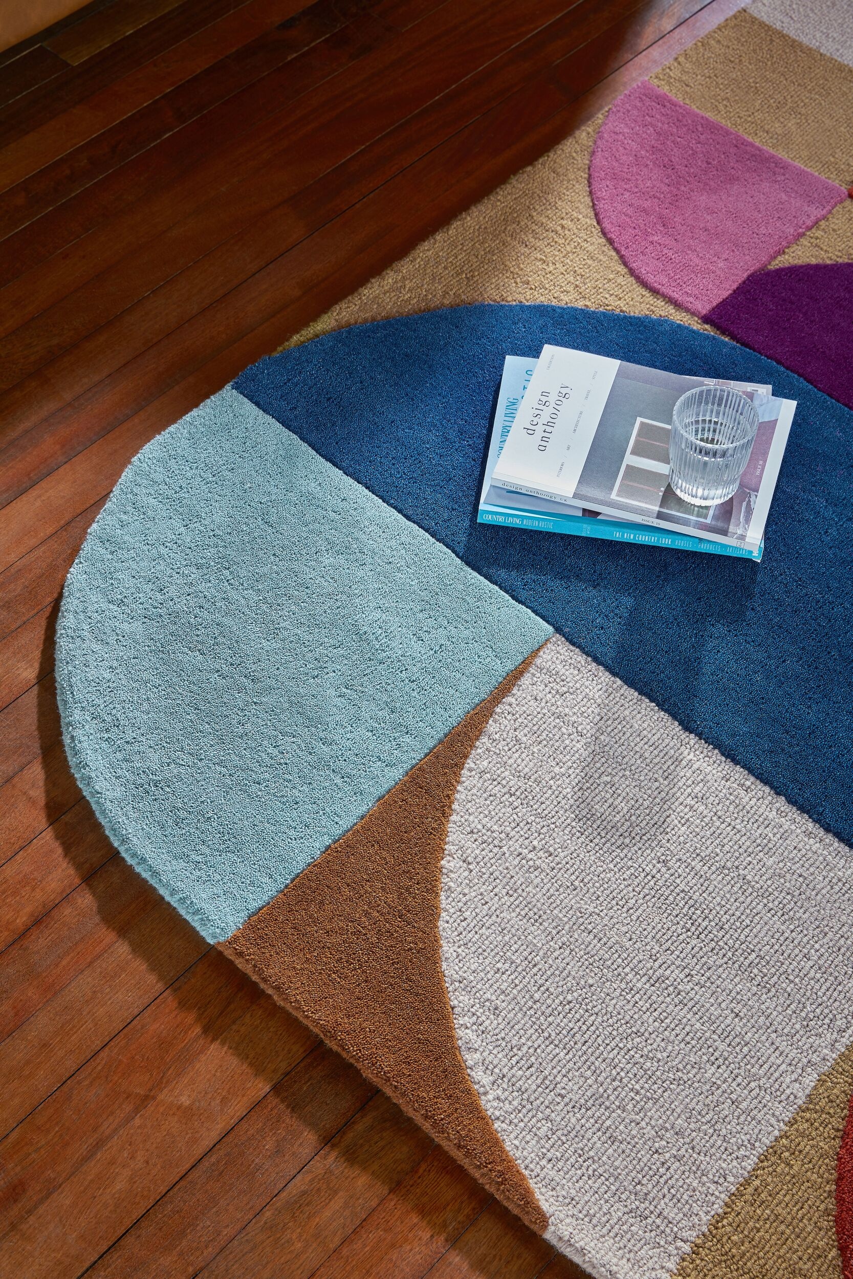 FLAIR RUGS Wollteppich »Mia Arch«, rechteckig, 12 mm Höhe, mit gebogener Kantenform