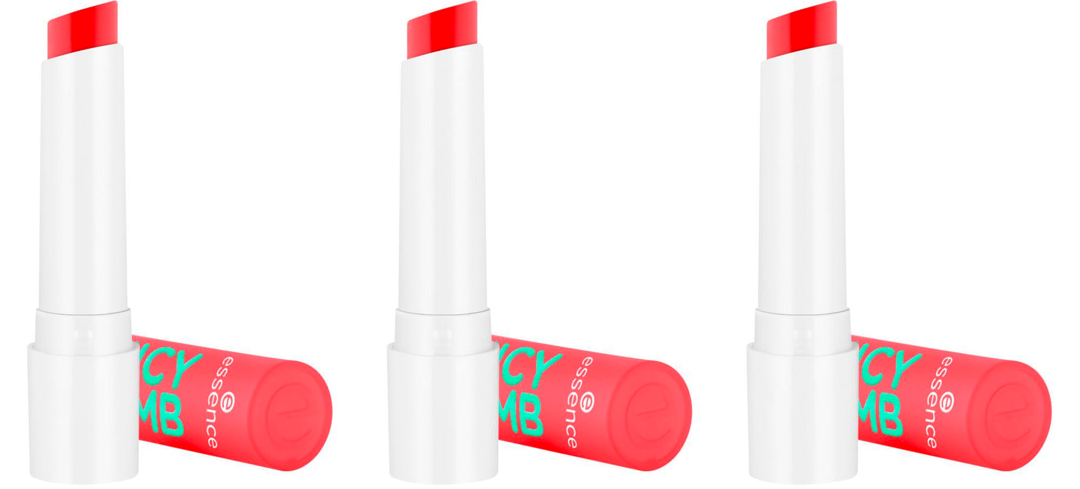 Lippenbalsam »JUICY BOMB glossy butter balm«, (Set, 3 tlg.)