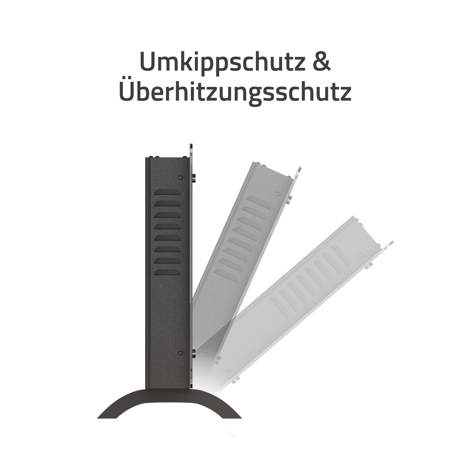 Hombli Smart-Home-Zubehör »Glass Convection Heater«, 2000 W